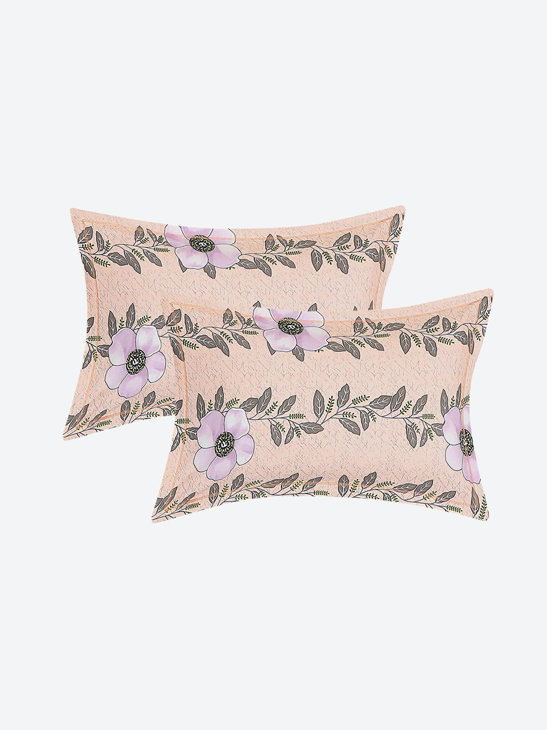 144 TC Cotton Double Bed 1 Bedsheet with 2 Pillow Covers (Fashnik)