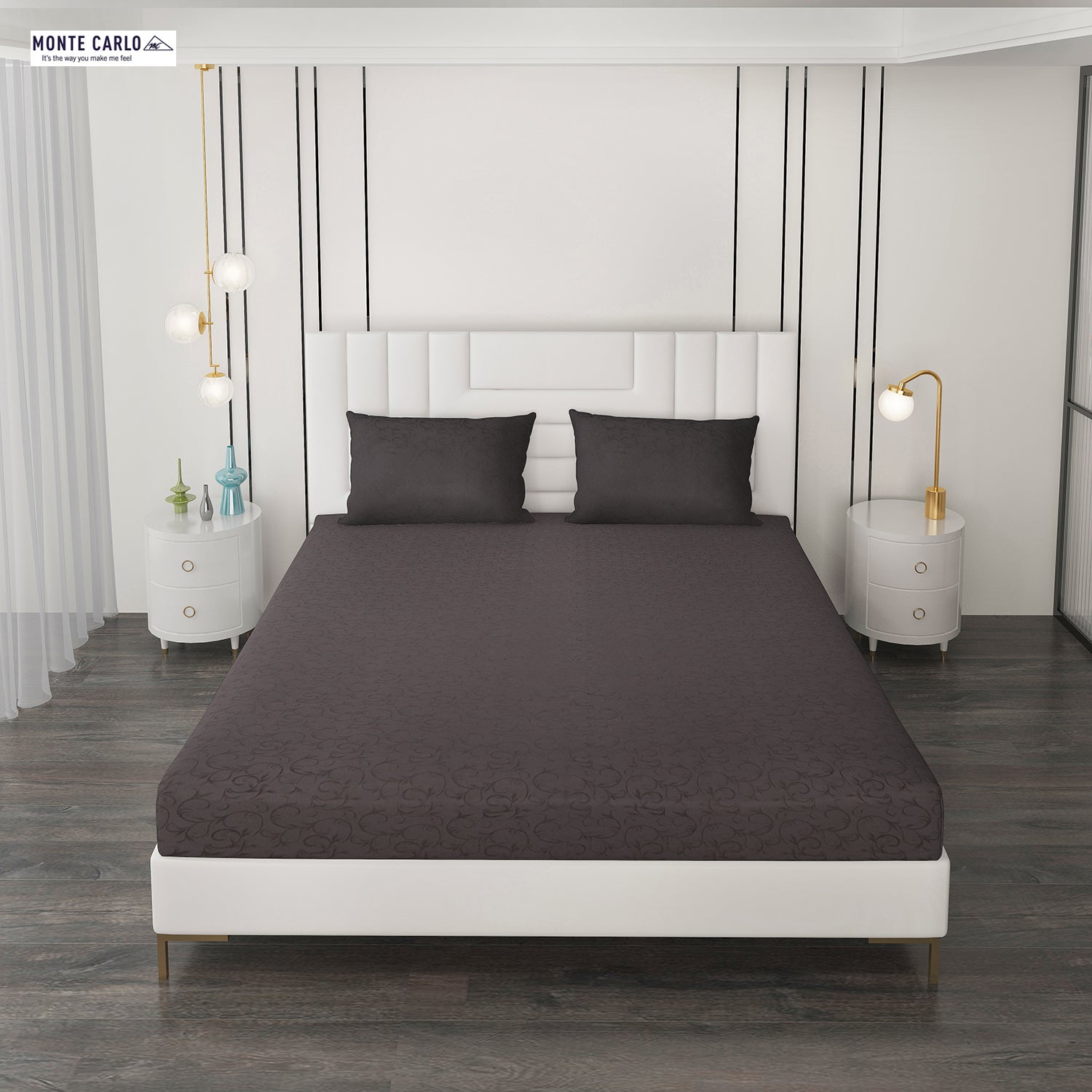 400 TC Cotton Double Bedsheet with 2 Pillow Covers