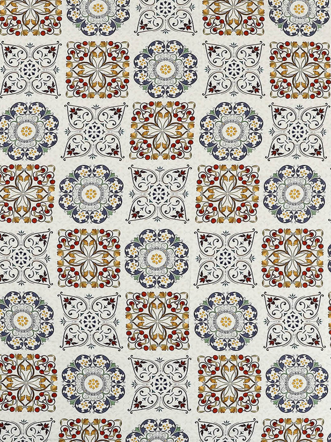 300 TC Cotton Double Bed 1 Bedsheet with 2 Pillow Covers (Morocan)