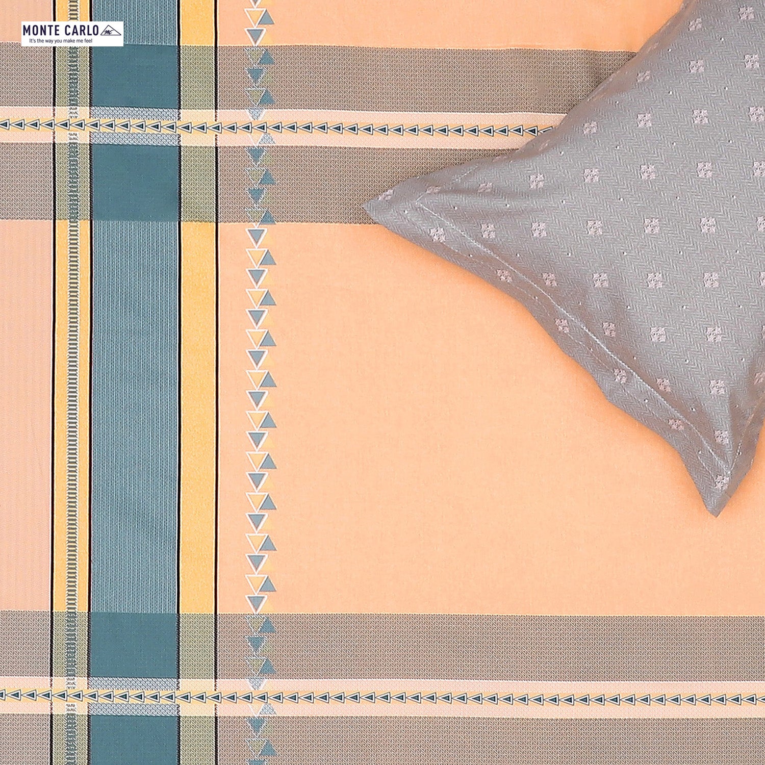 200 TC Cotton Double Bedsheet with 2 Pillow Covers