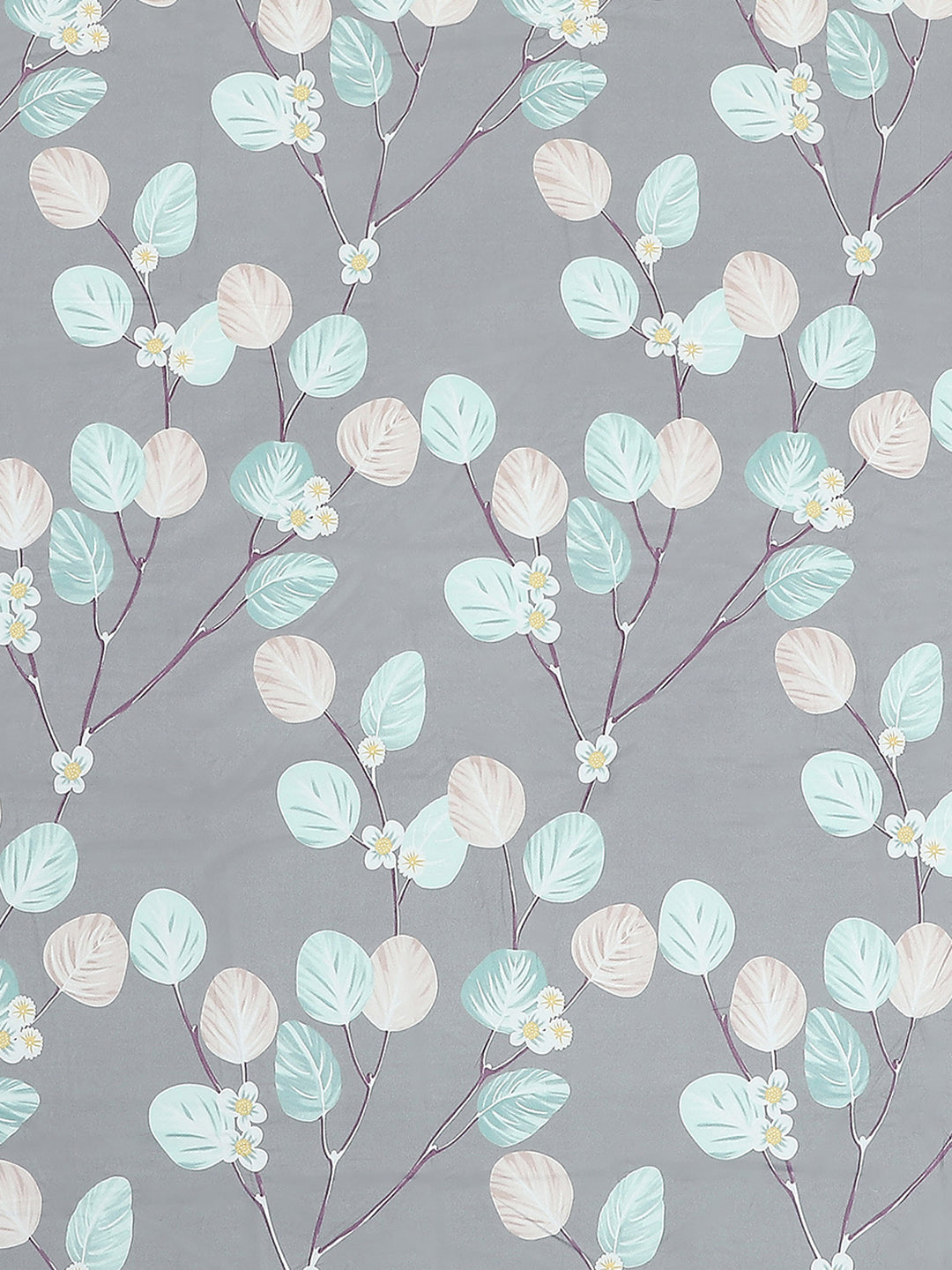 130 GSM Polyester Double Bed 1 Bedsheet with 2 Pillow Covers (Vibrant)