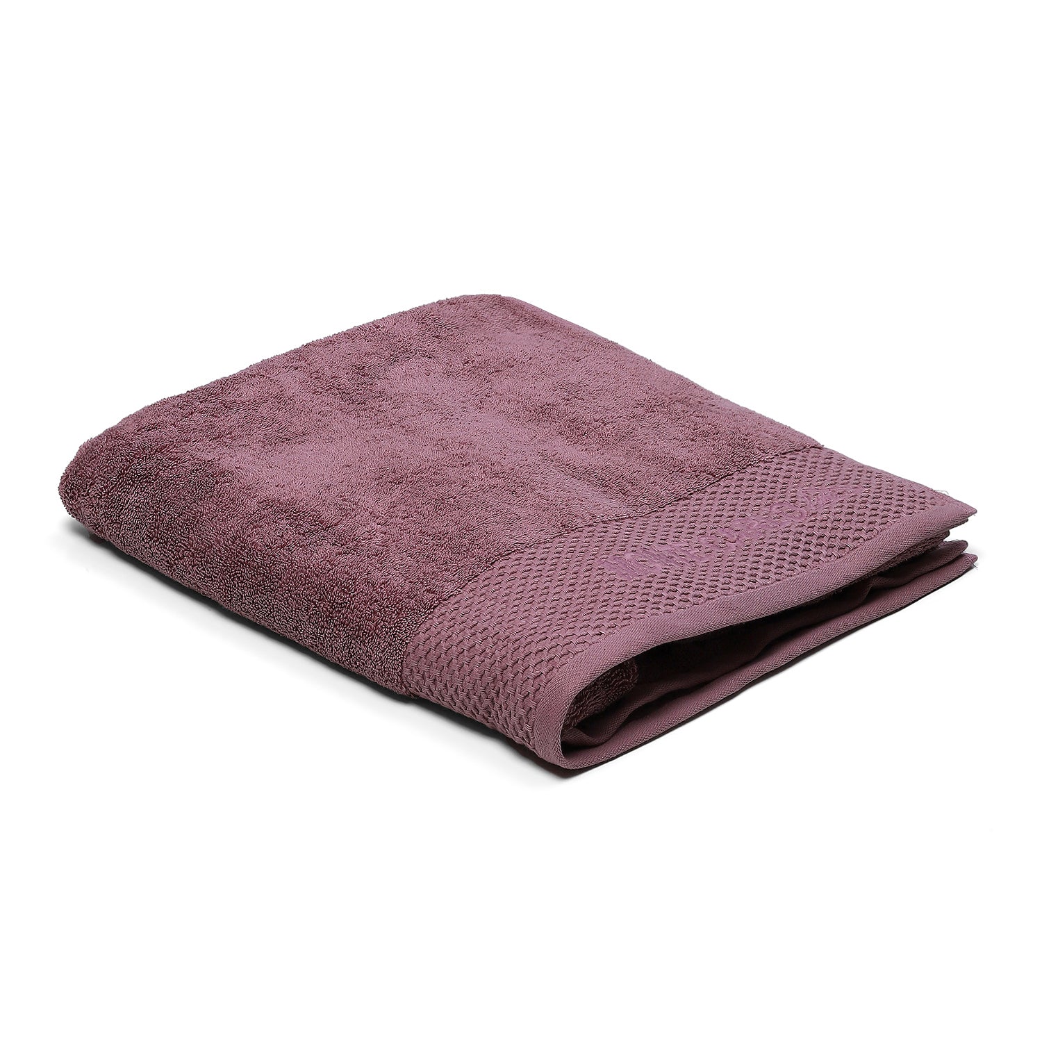 Purple Cotton 650 GSM Bath Towel