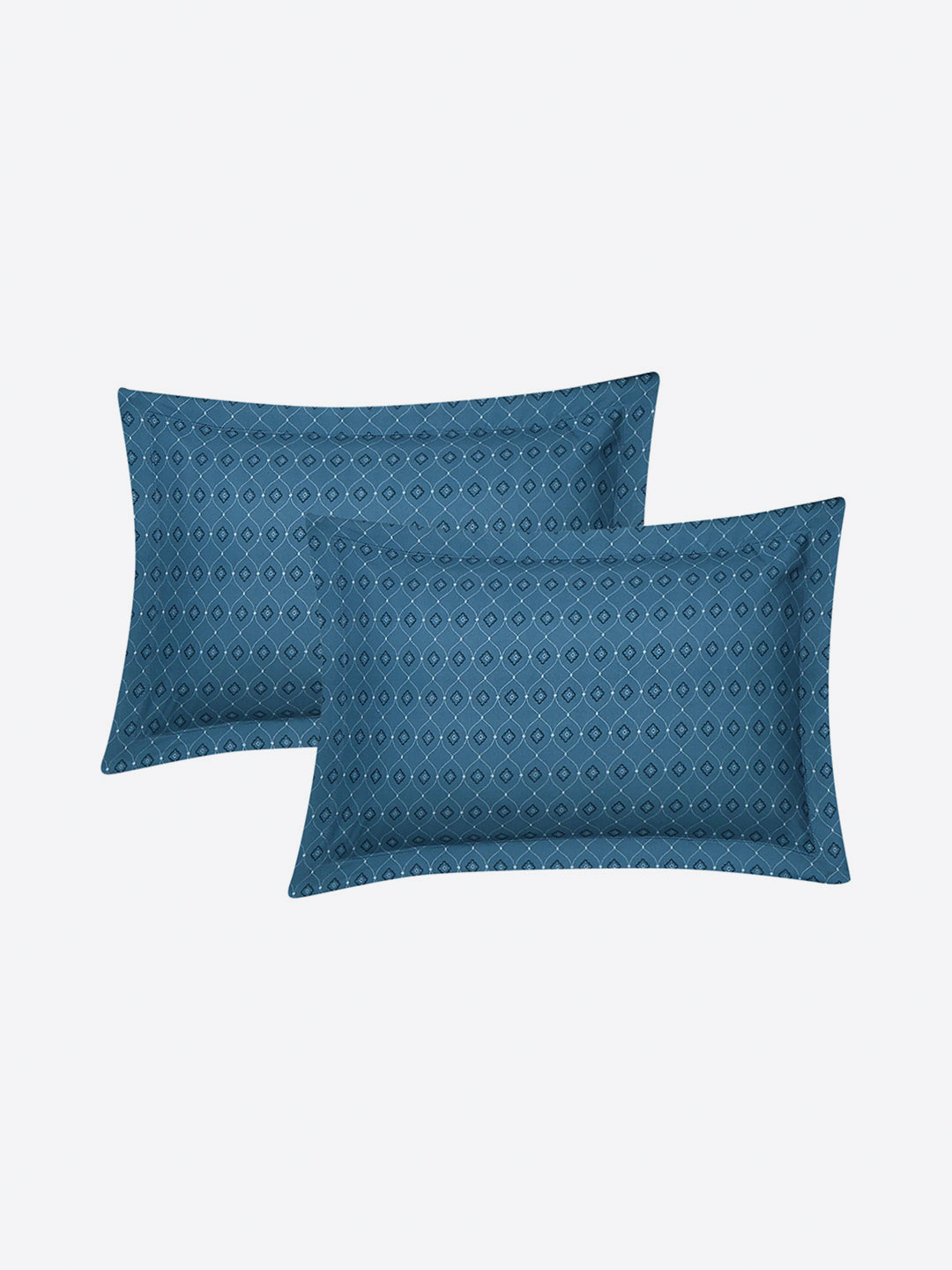 110 GSM Polyester Double Bed 1 Bedsheet with 2 Pillow Cover (Aromatica)