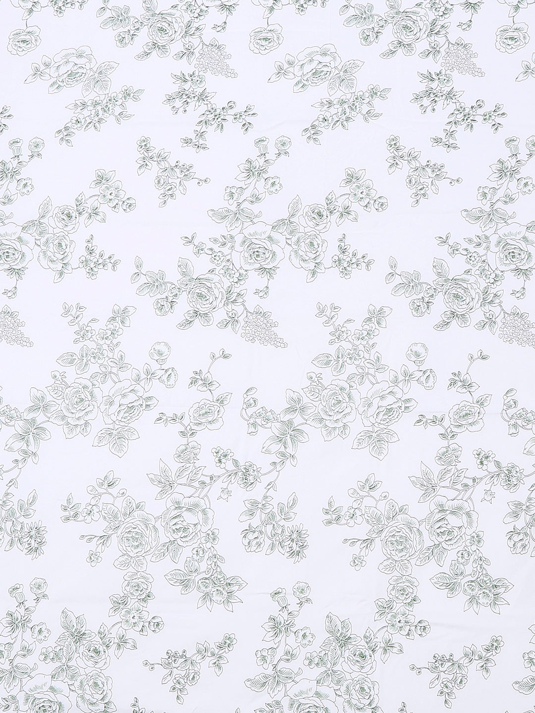 110 GSM Polyester Double Bed 1 Bedsheet with 2 Pillow Cover (Aromatica)