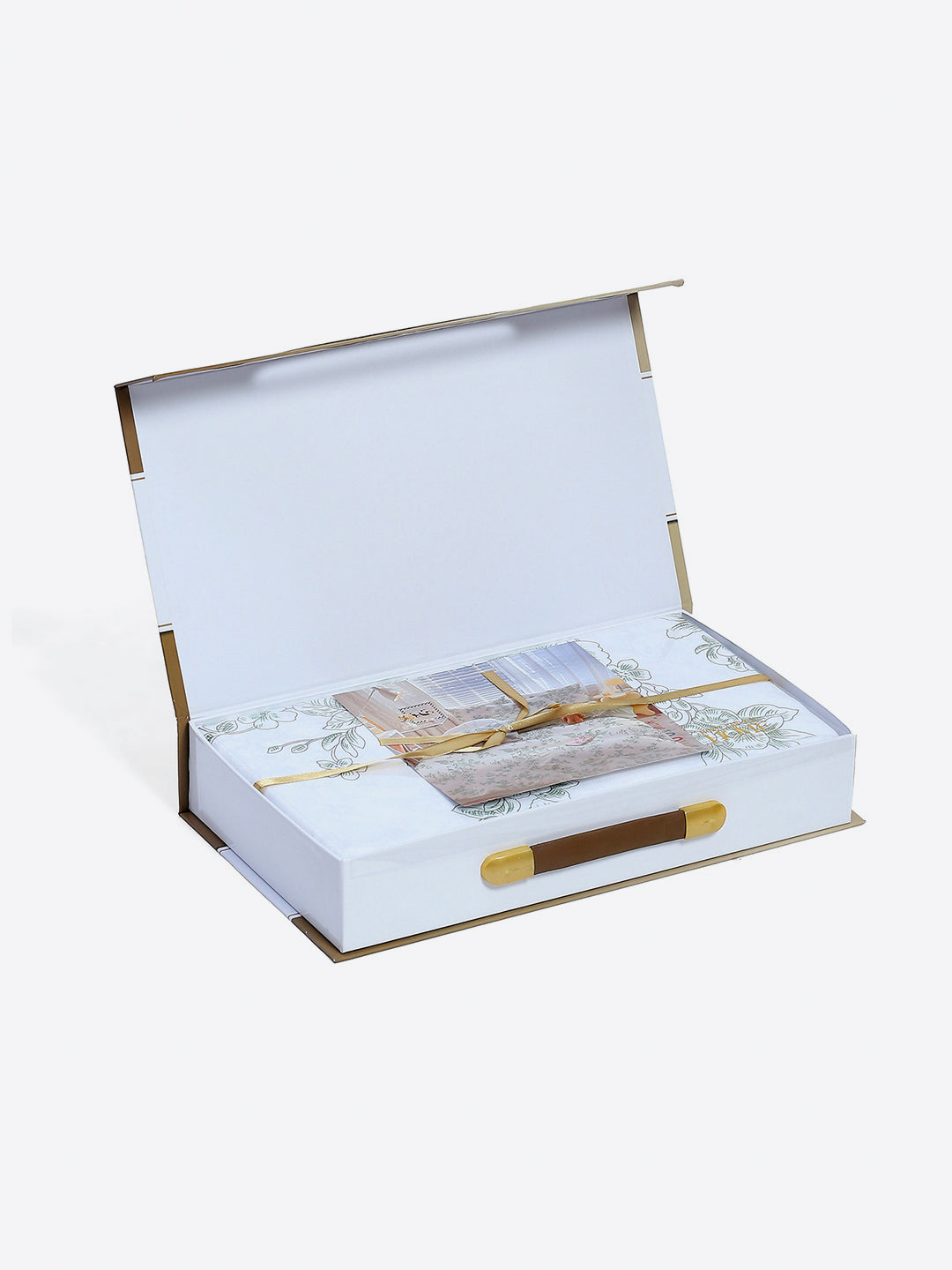 110 GSM Polyester Double Bed 1 Bedsheet with 2 Pillow Cover (Aromatica)