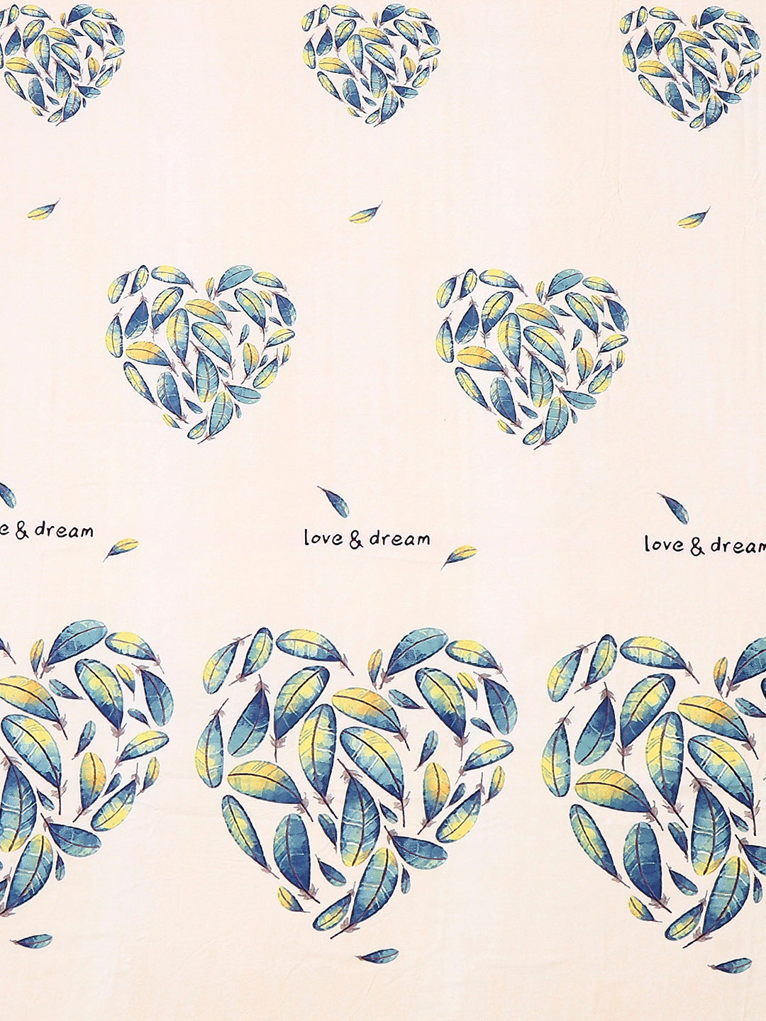 110 GSM Polyester Double Bed 1 Bedsheet with 2 Pillow Cover (Aromatica)