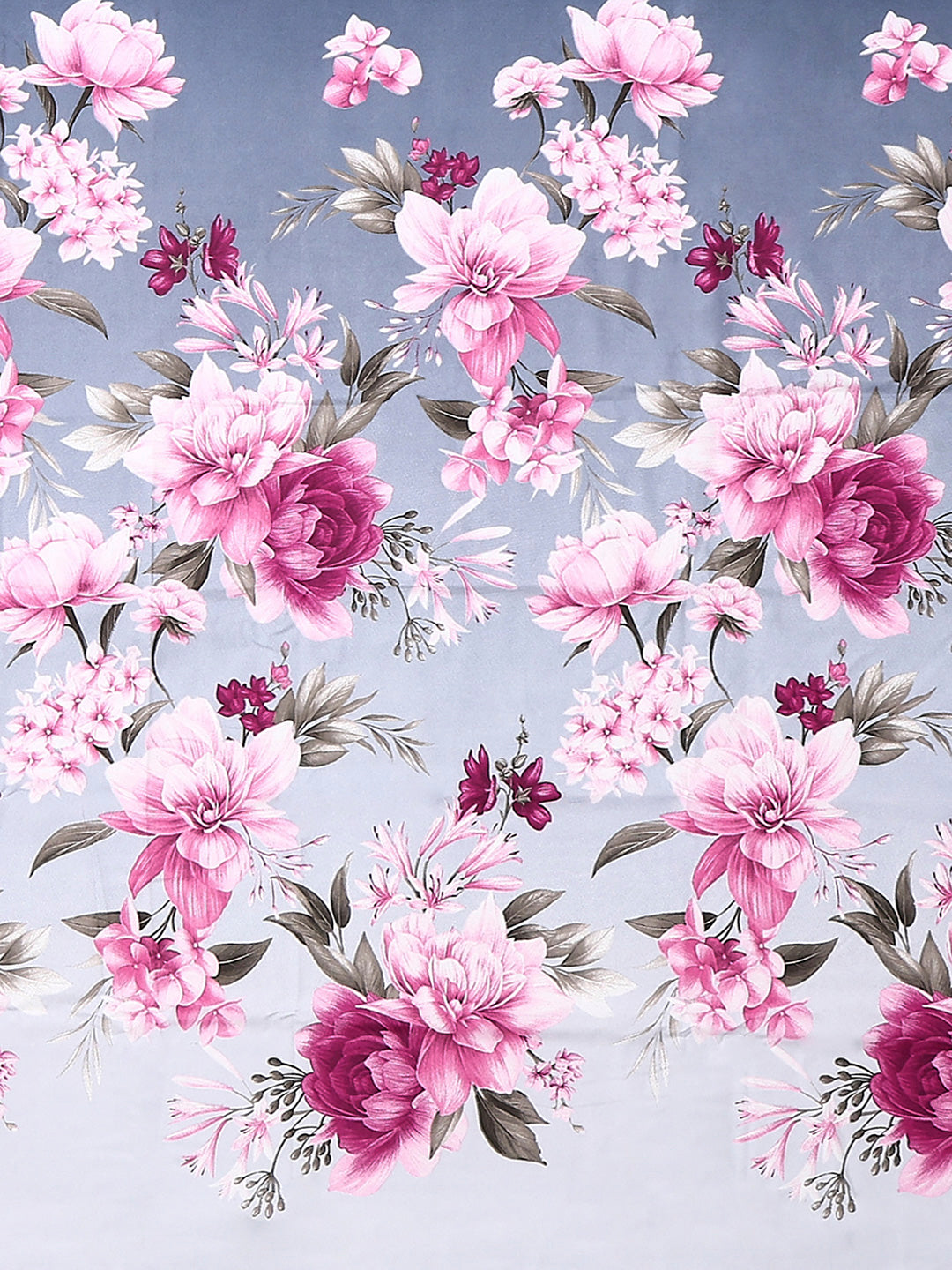 110 GSM Polyester Double Bed 1 Bedsheet with 2 Pillow Cover (Aromatica)