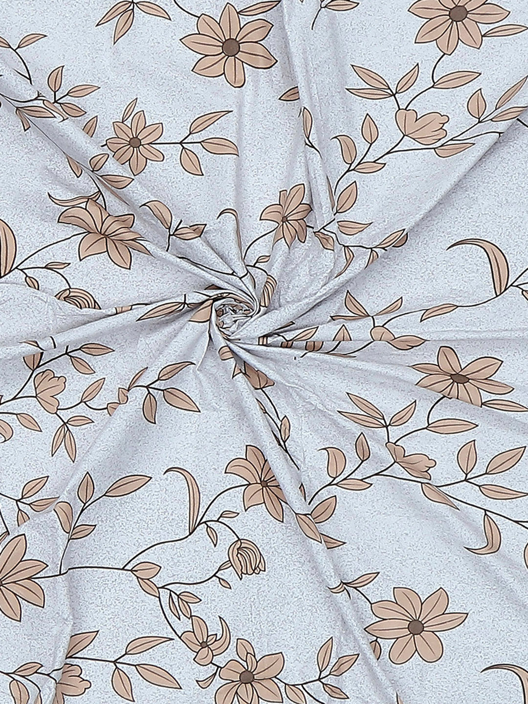 130 GSM Polyester Single Bedsheet with 1 Pillow Cover (Decoy)