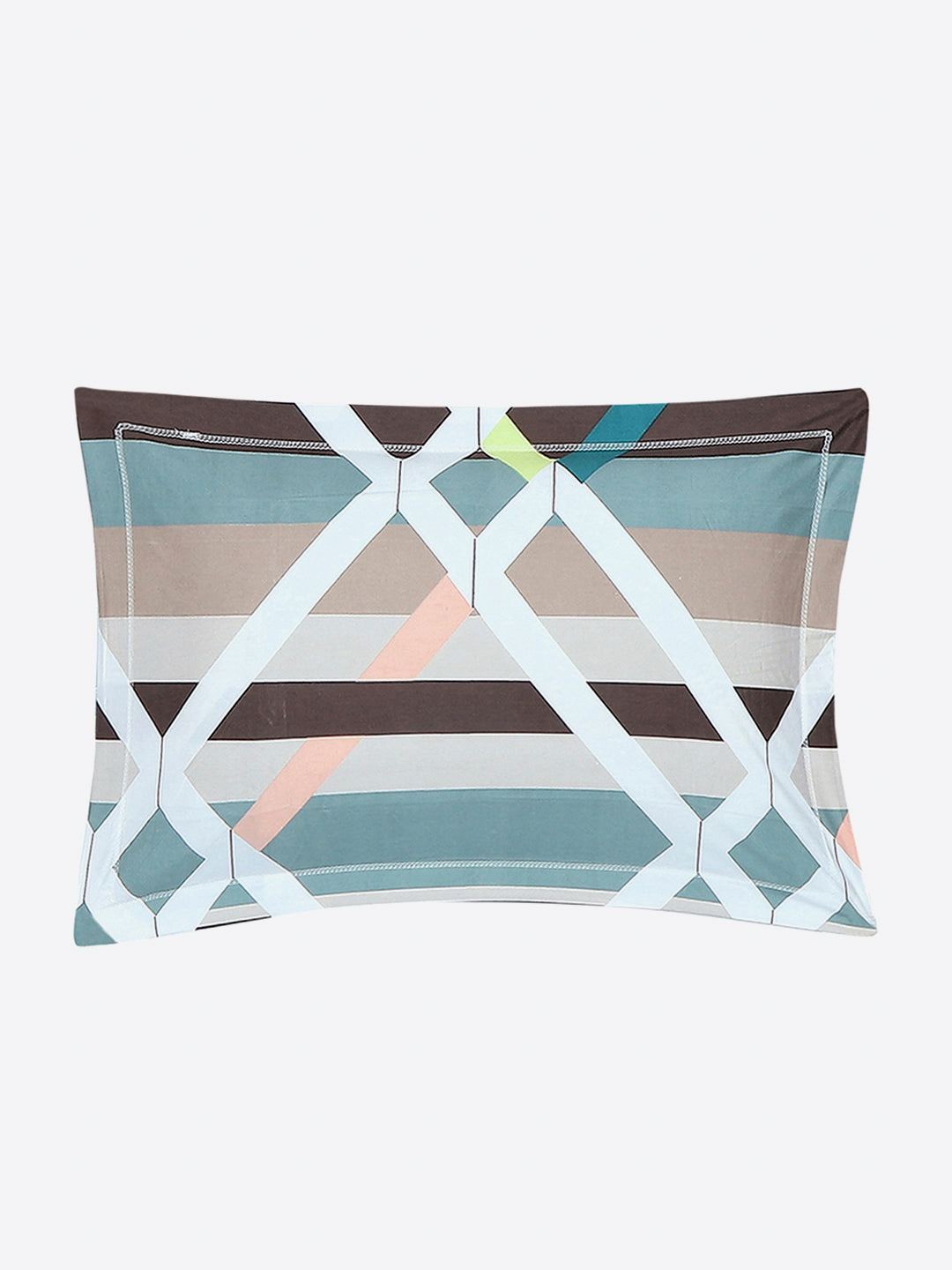 130 GSM Polyester Single Bedsheet with 1 Pillow Cover (Decoy)