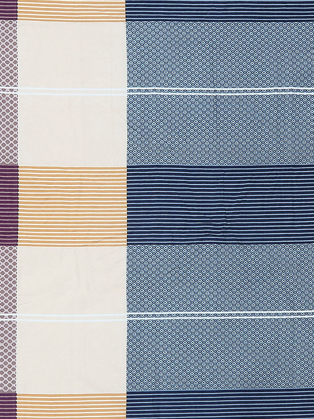 130 GSM Polyester Single Bedsheet with 1 Pillow Cover (Decoy)