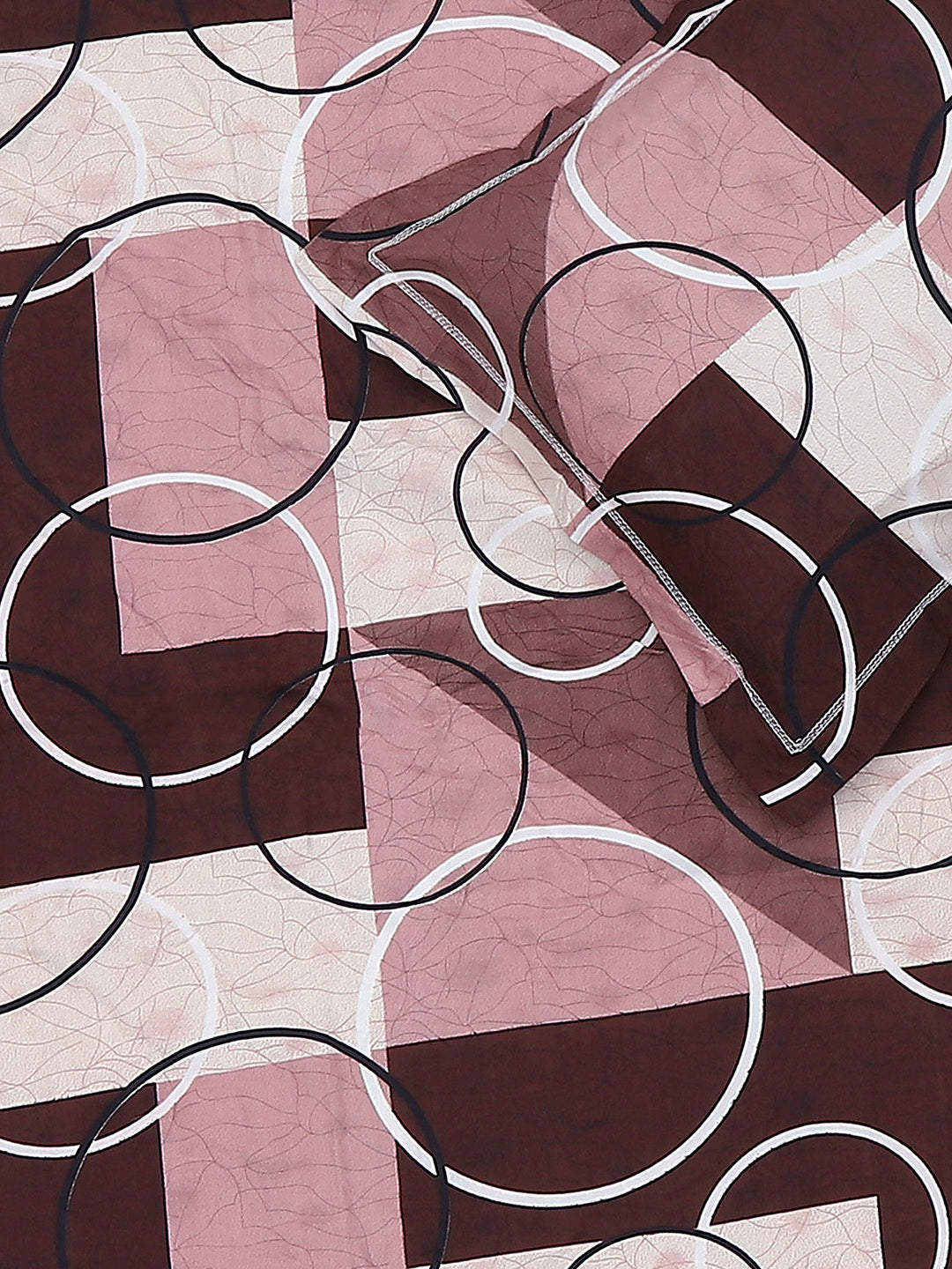 130 GSM Polyester Single Bedsheet with 1 Pillow Cover (Decoy)