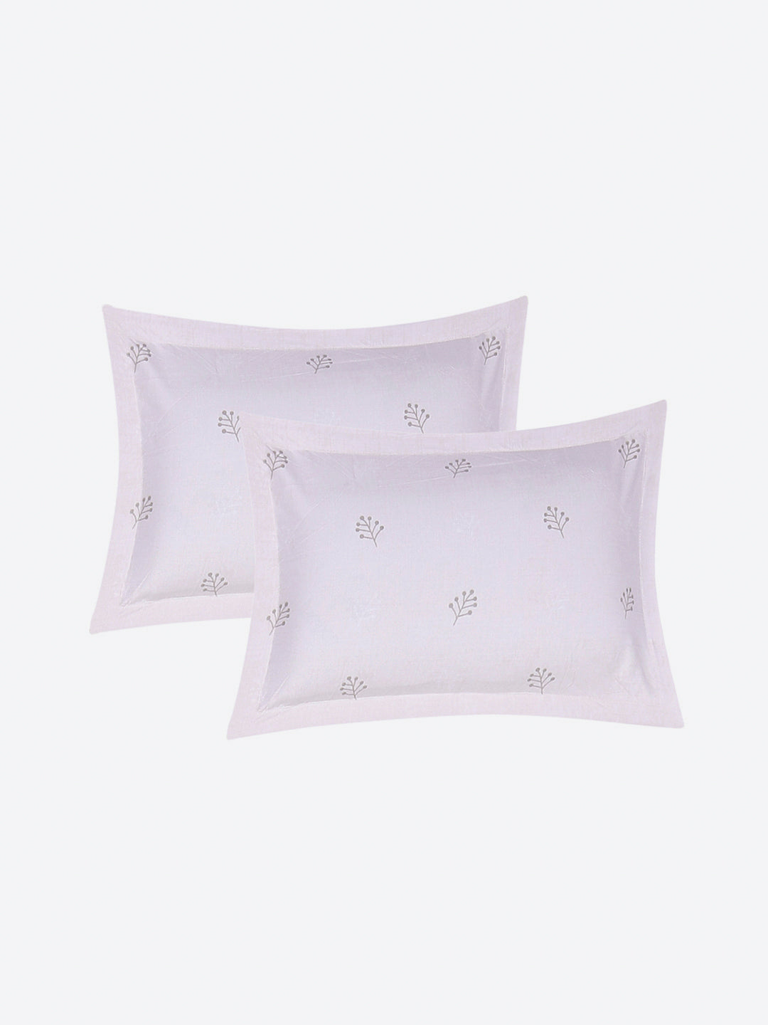 130 GSM Polyester King Size 1 Bedsheet with 2 Pillow Covers (Edmond)