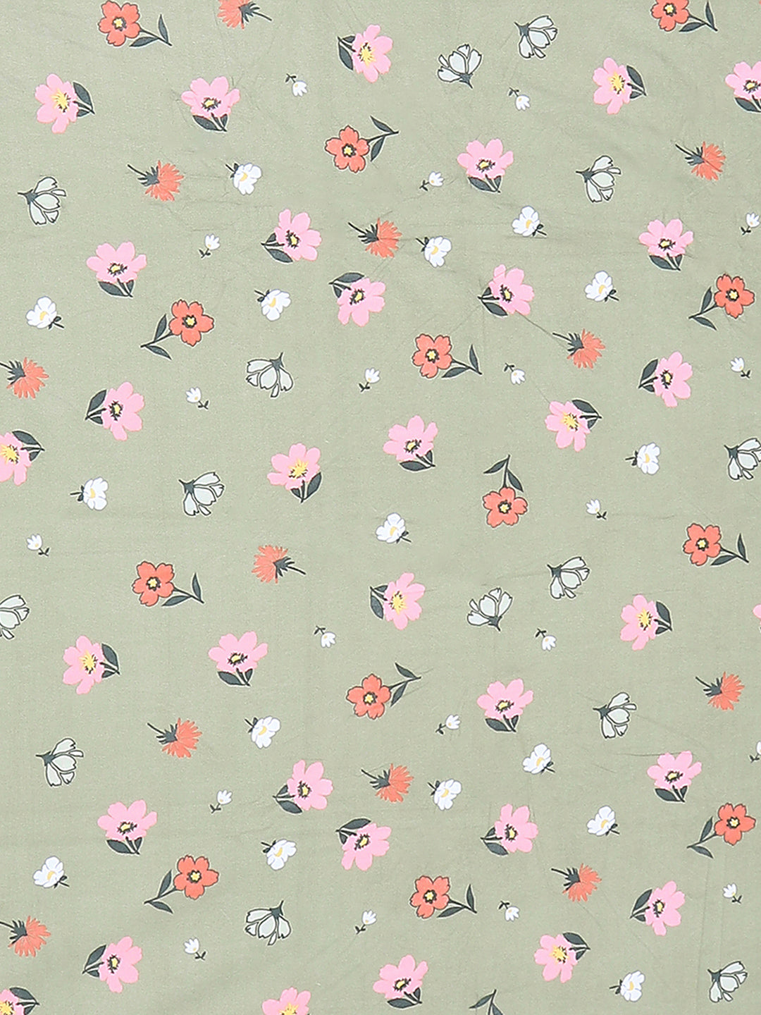 130 GSM Polyester King Size 1 Bedsheet with 2 Pillow Covers (Edmond)