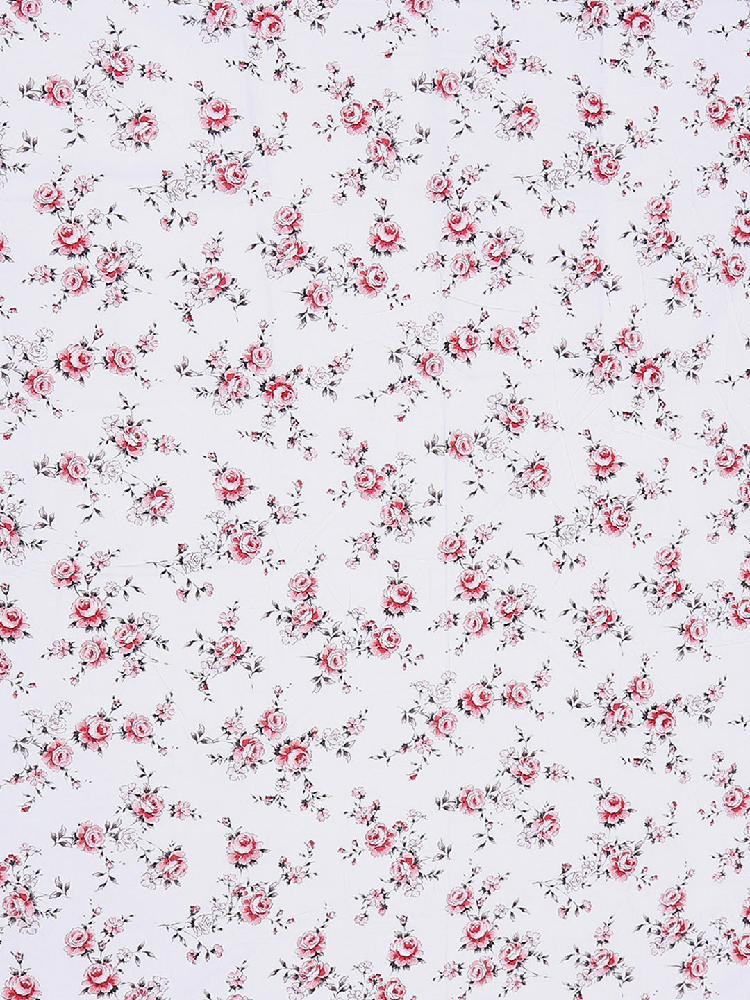 130 GSM Polyester King Size 1 Bedsheet with 2 Pillow Covers (Edmond)