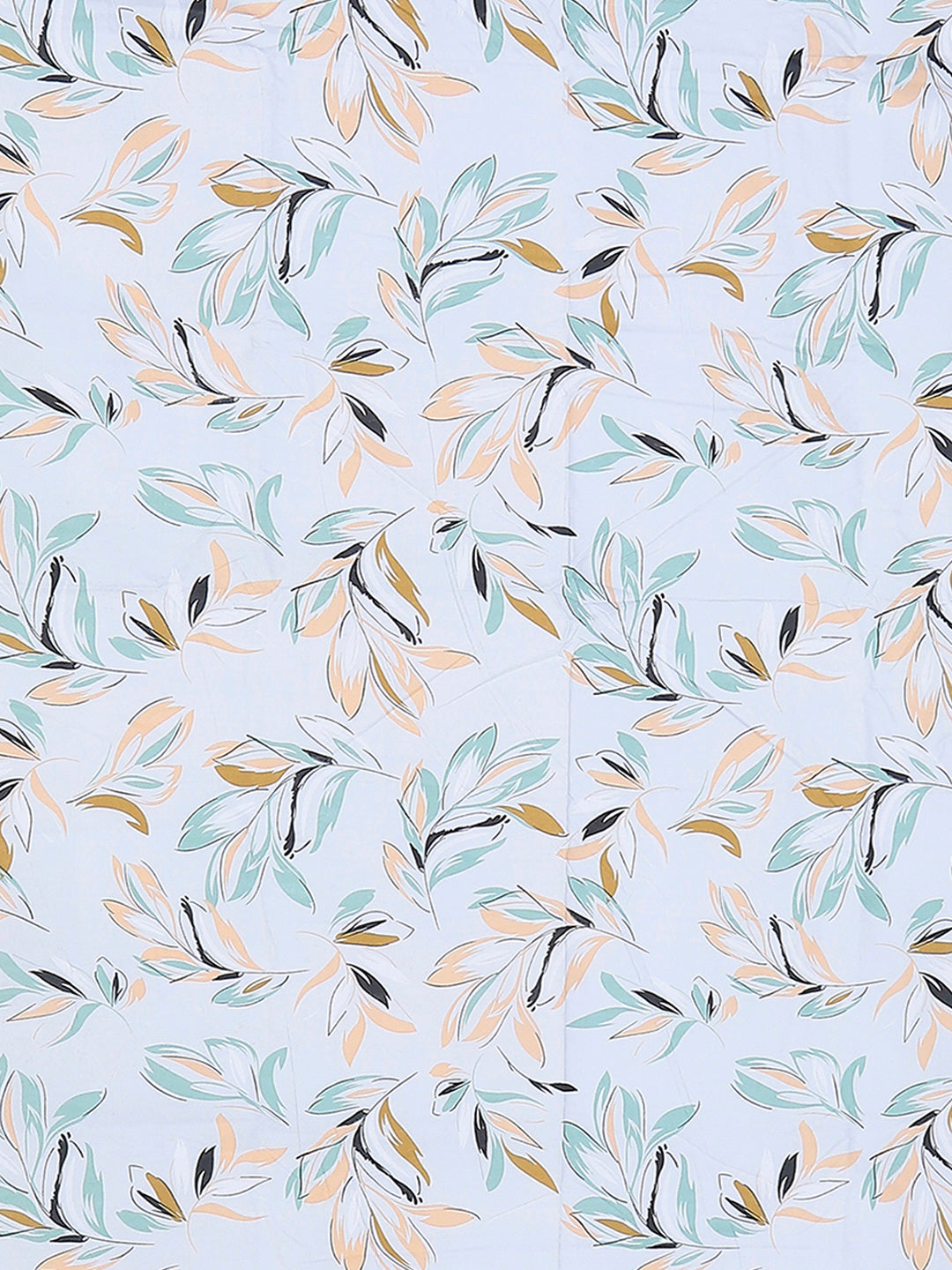 130 GSM Polyester King Size 1 Bedsheet with 2 Pillow Covers (Edmond)