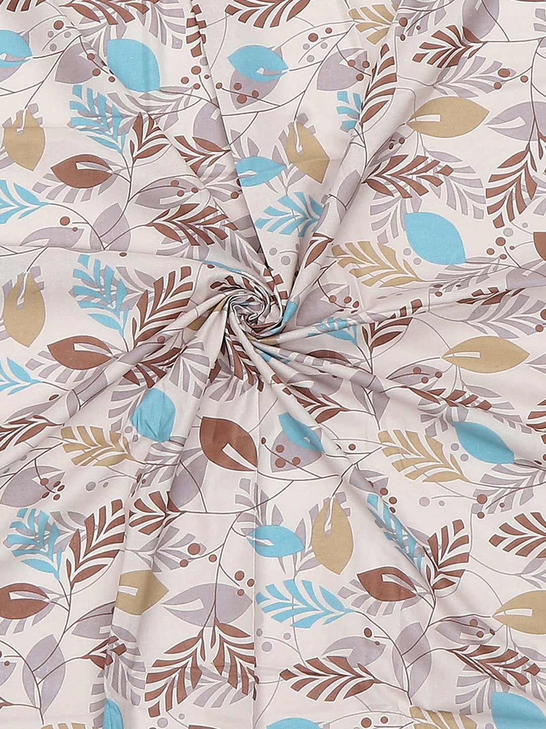 104 TC Cotton Single Bedsheet with 1 Pillow Cover (Elegance)