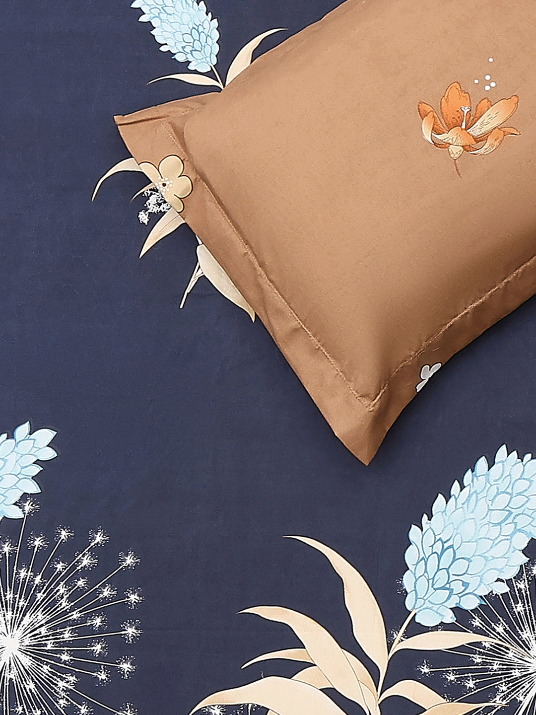 130 GSM Polyester Double Bed 1 Bedsheet with 2 Pillow Covers (Immortal)