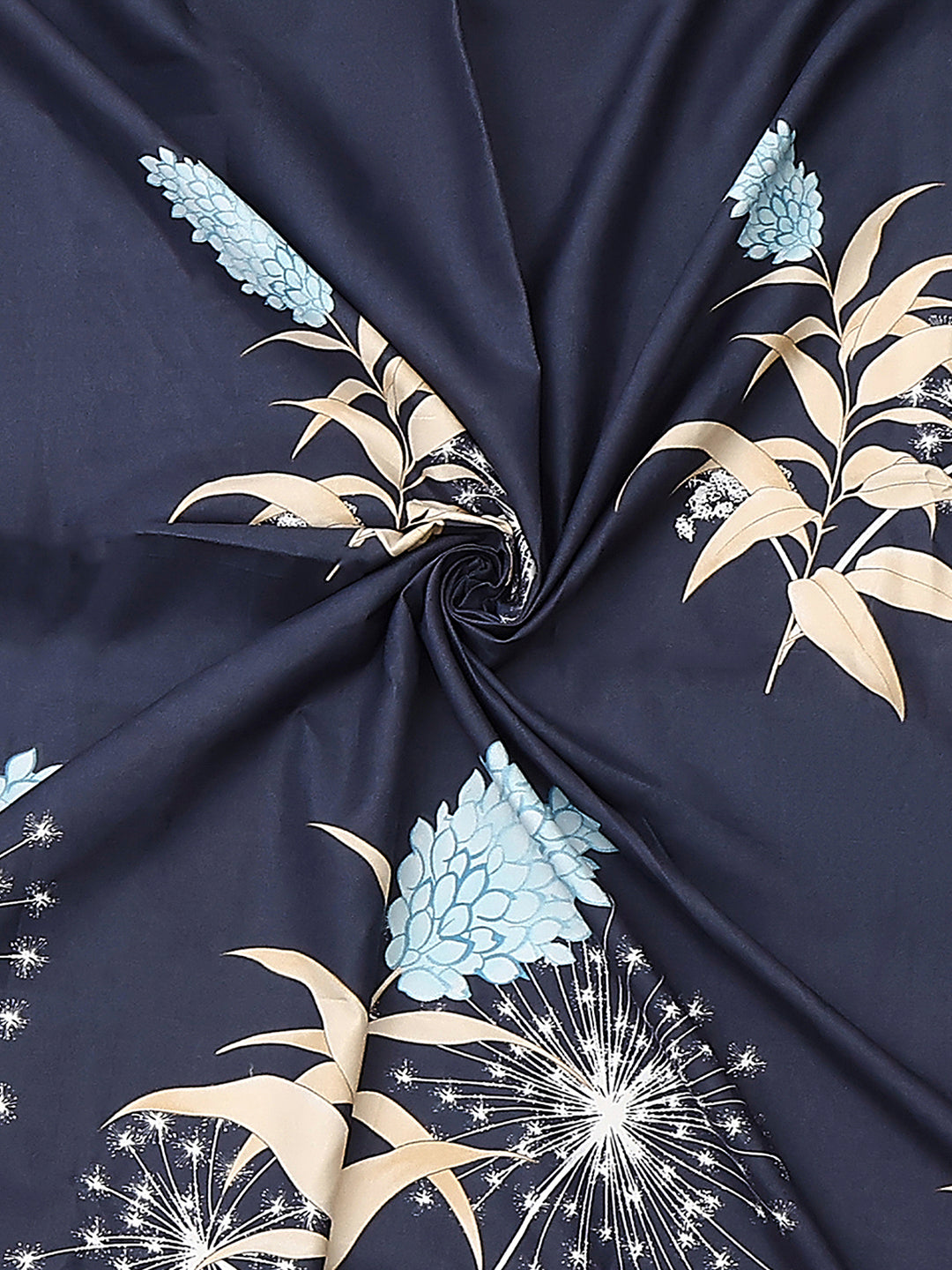 130 GSM Polyester Double Bed 1 Bedsheet with 2 Pillow Covers (Immortal)