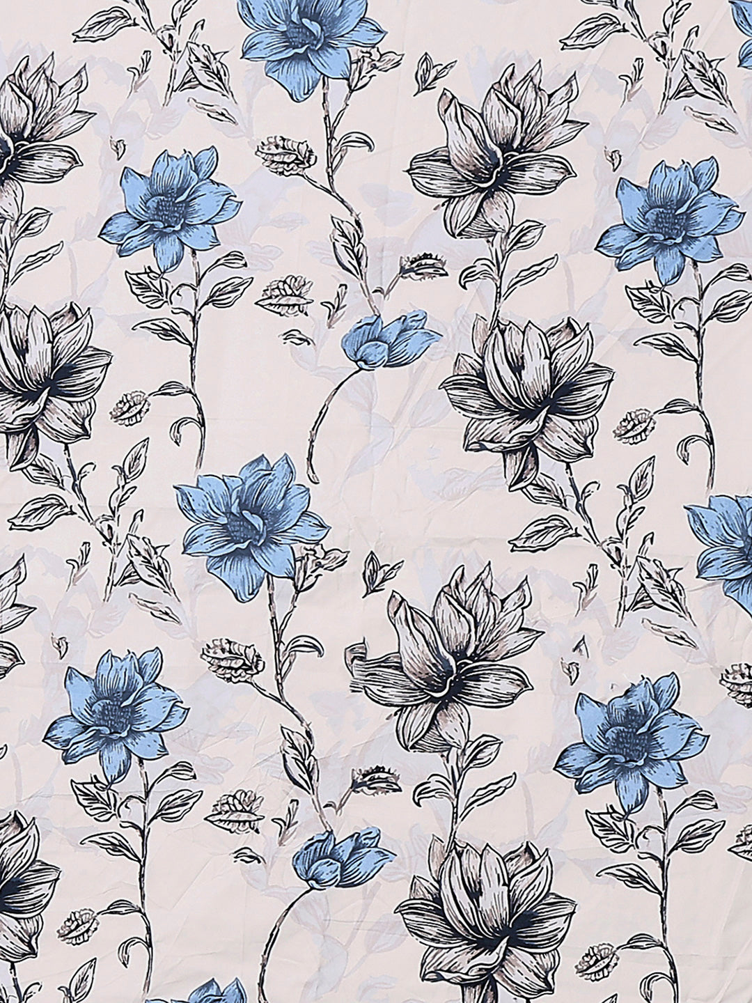 130 GSM Polyester Double Bed 1 Bedsheet with 2 Pillow Covers (Immortal)