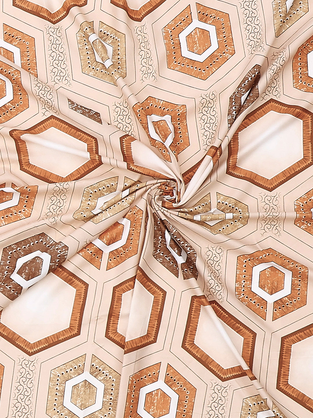 130 GSM Polyester Double Bed 1 Bedsheet with 2 Pillow Cover (Immortal)