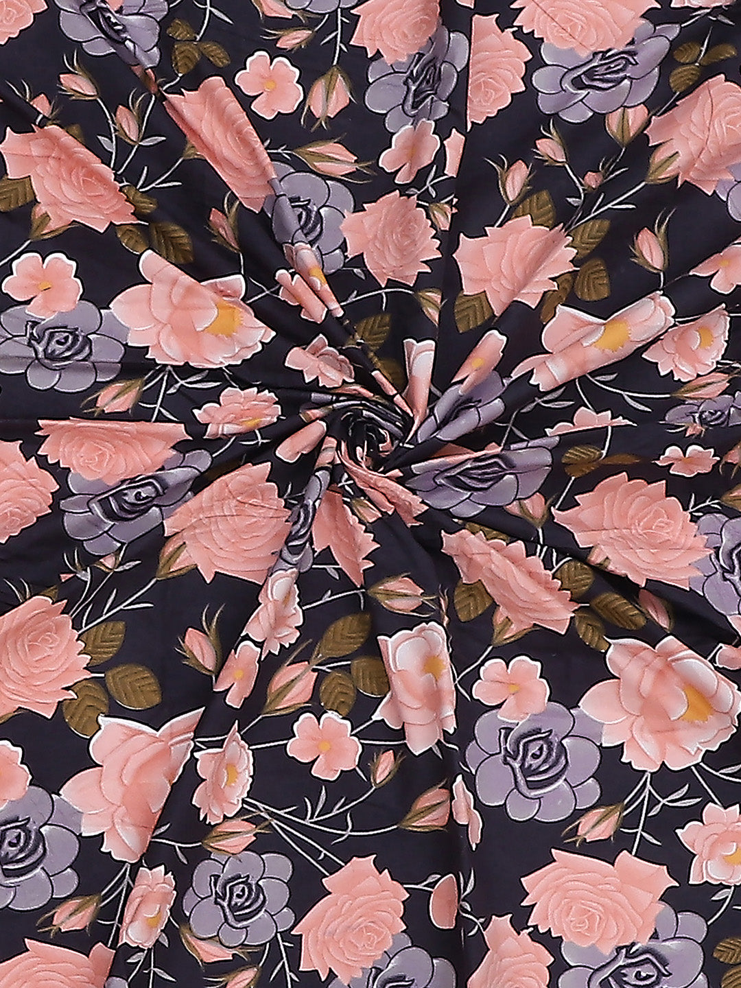 130 GSM Polyester King Size 1 Bedsheet with 2 Pillow Covers (Royal King)