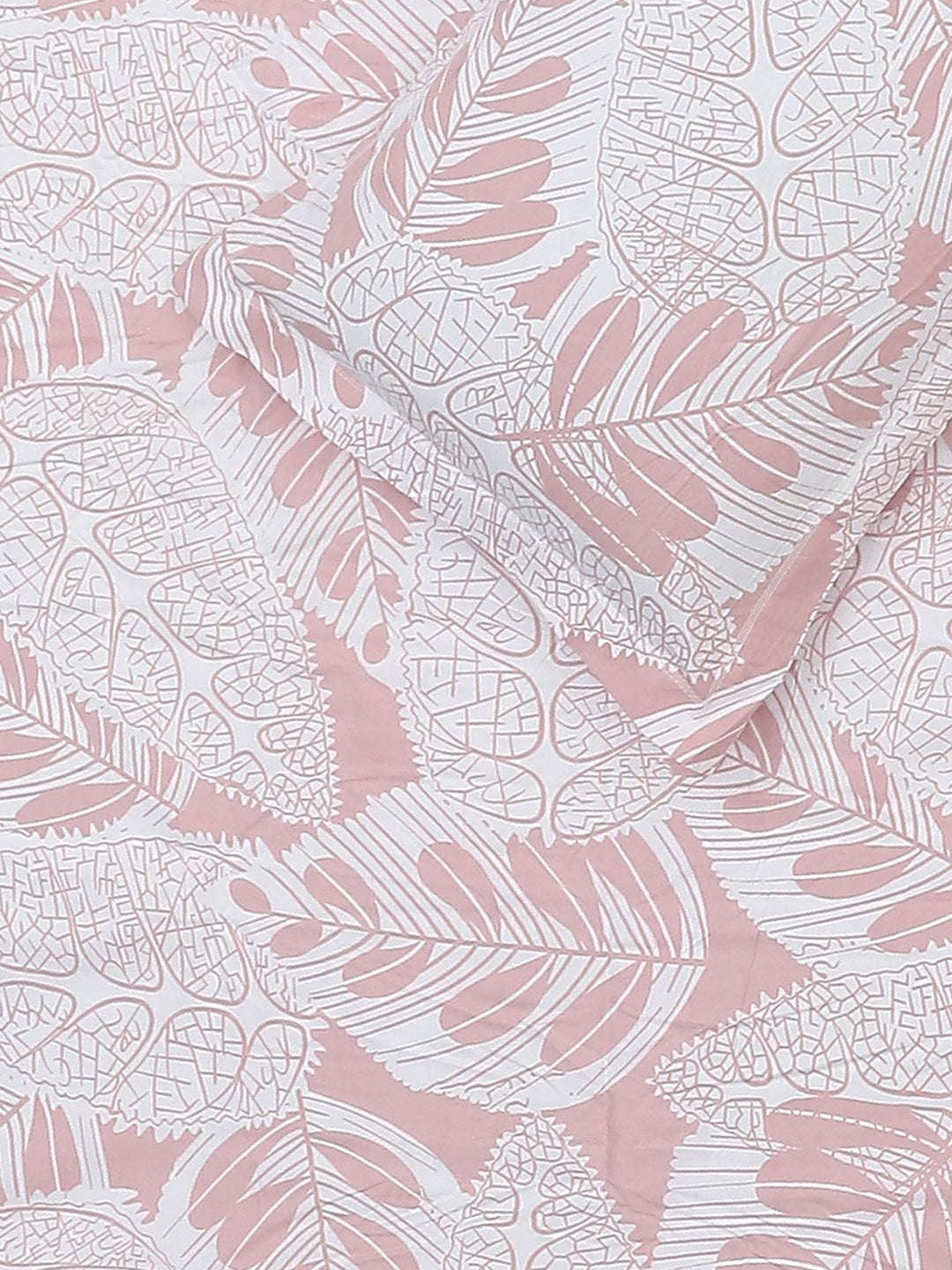 130 GSM Polyester King Size 1 Bedsheet with 2 Pillow Covers (Royal King)