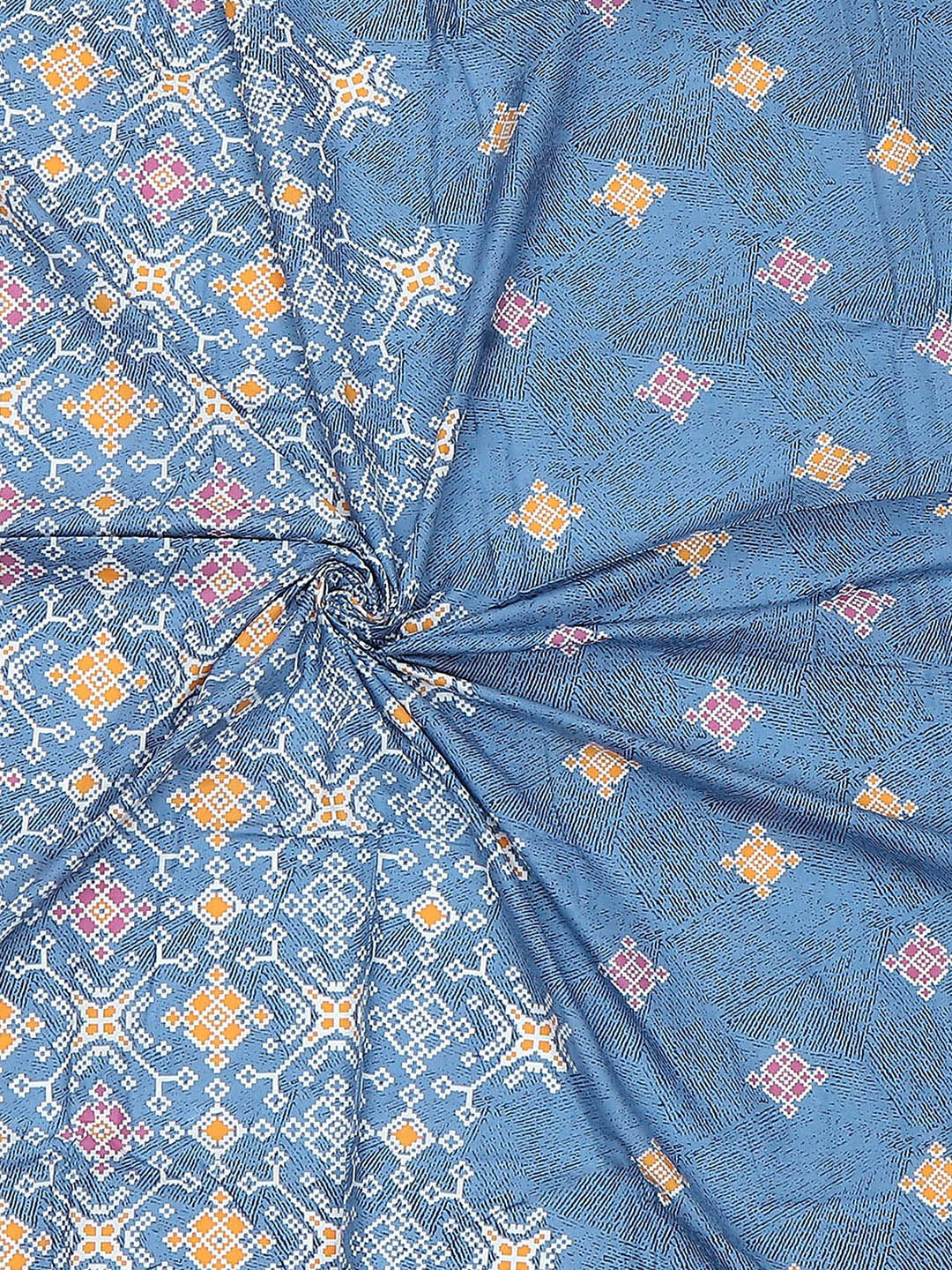 144 TC Cotton Single Bedsheet with 1 Pillow Cover (Solstice)