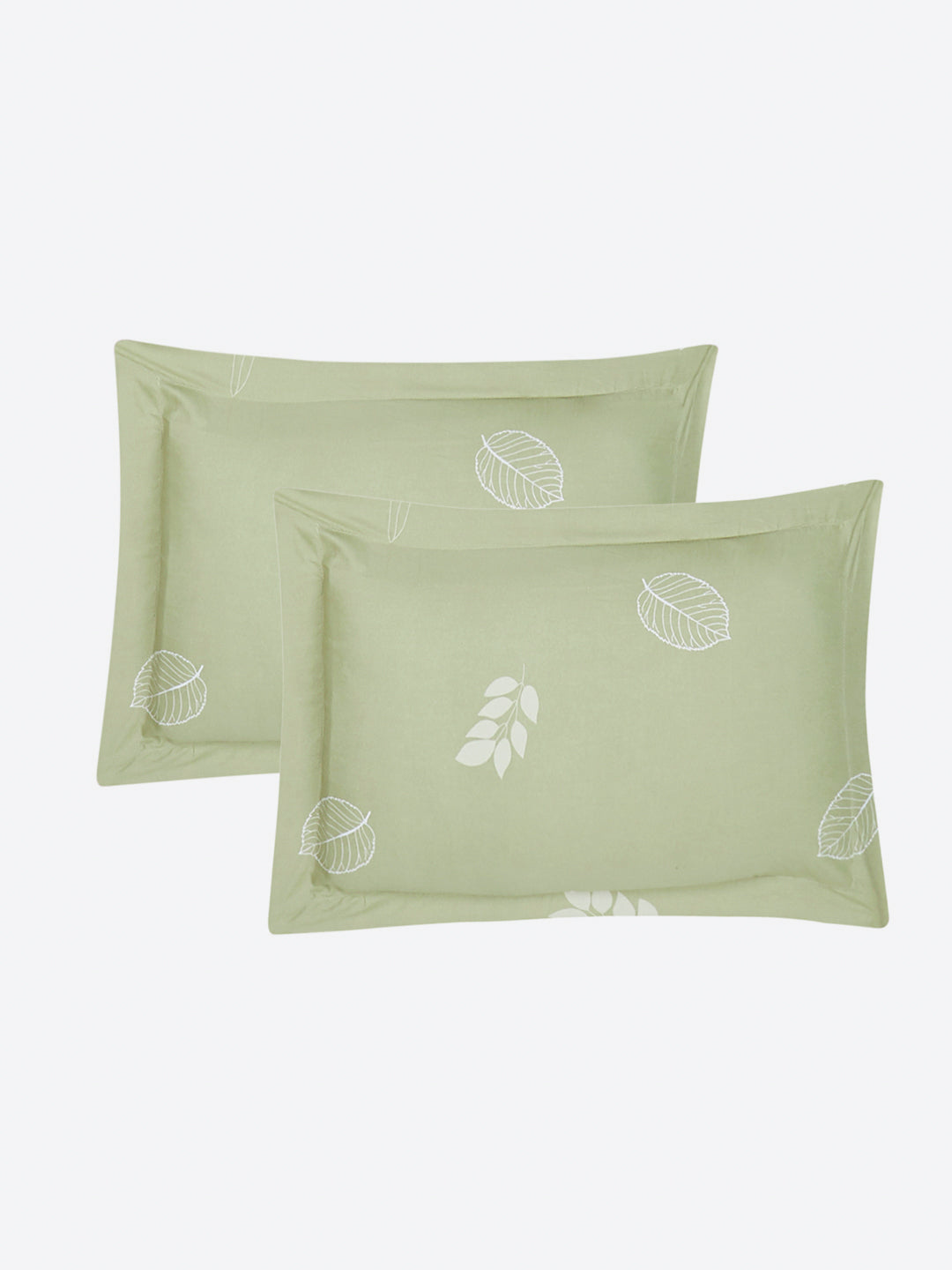 130 GSM Polyester King Size 1 Bedsheet with 2 Pillow Covers (Stanley)