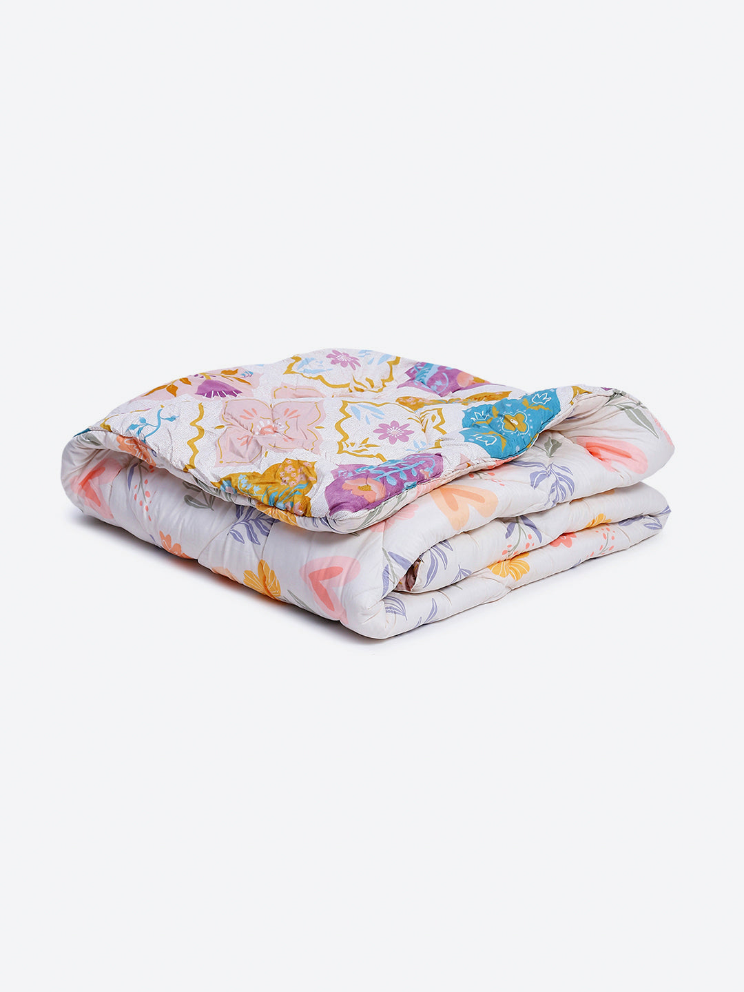 Printed Single Bed 3 Ply Comforter for AC Room - (Marvella)