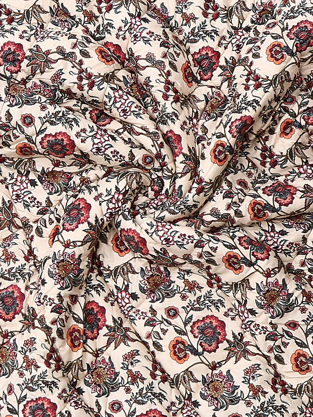 Printed Single Bed 3 Ply Comforter for AC Room - (Marvella)