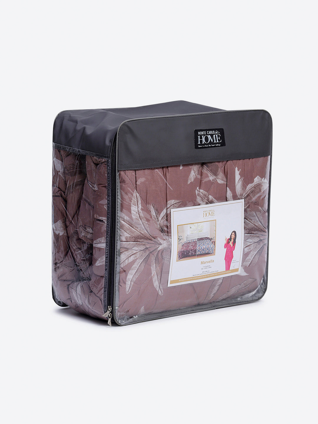 Printed Double Bed 3 Ply Comforter for AC Room - (Marvella)