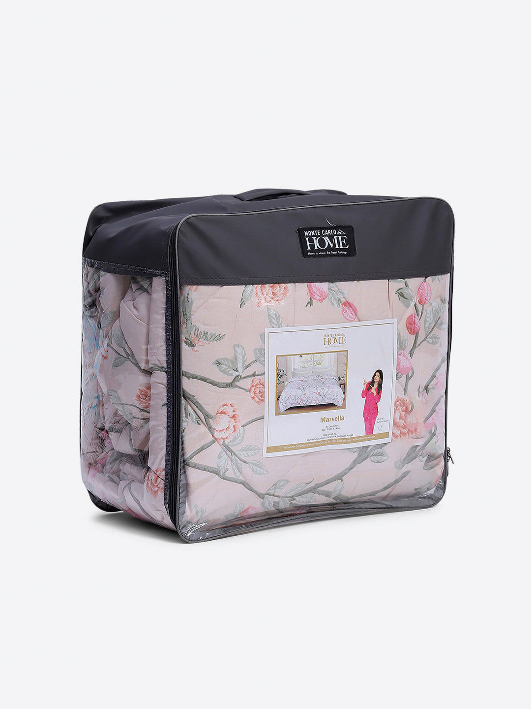 Printed Double Bed 3 Ply Comforter for AC Room - (Marvella)