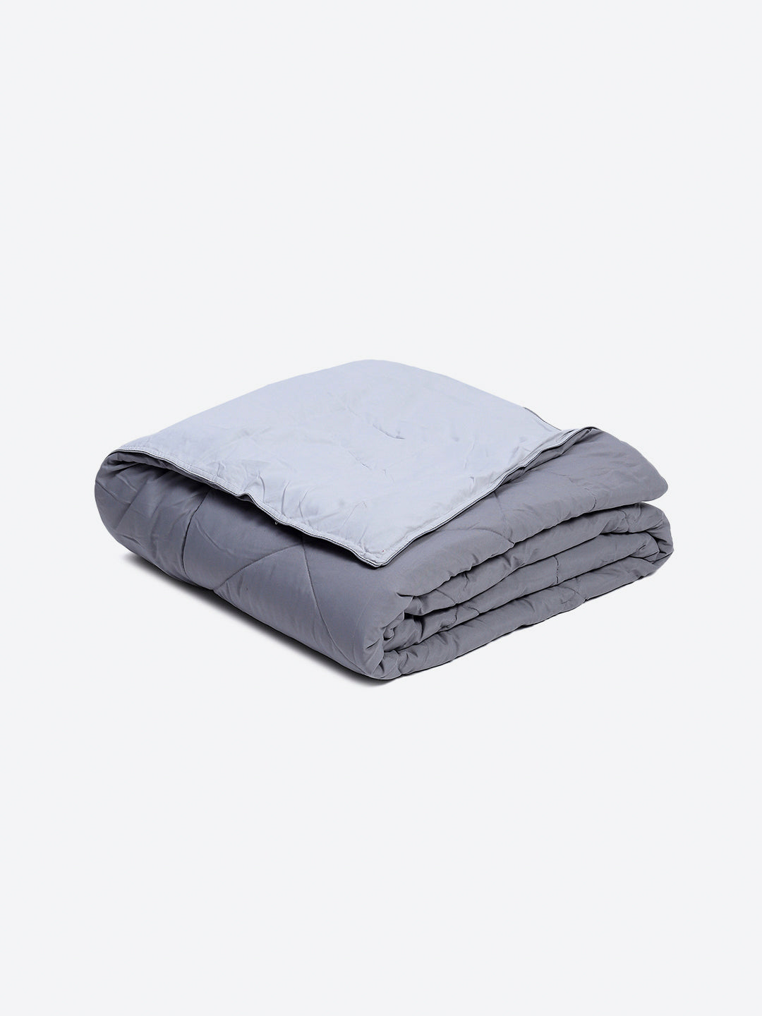 Solid Single Bed 3 Ply Comforter for AC Room - (Melange)