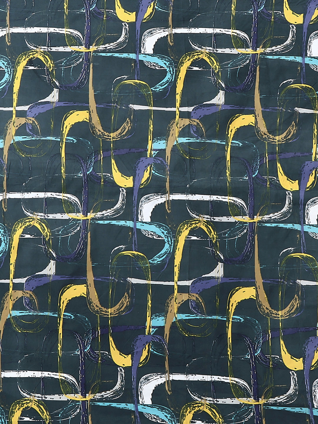 Printed Double Bed 130 GSM 4 Pc Bedding Set (1 Bedsheet, 1 AC Comforter & 2 Pillow Cover)