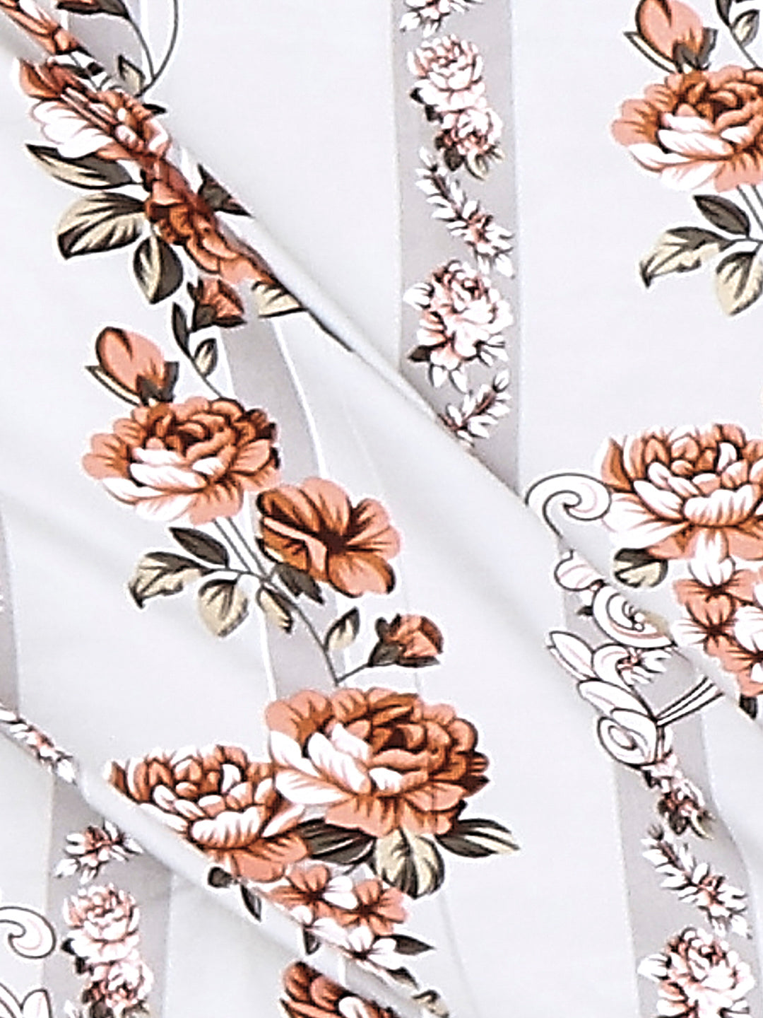 Printed Double Bed 130 GSM 4 Pc Bedding Set (1 Bedsheet, 1 AC Comforter & 2 Pillow Cover)