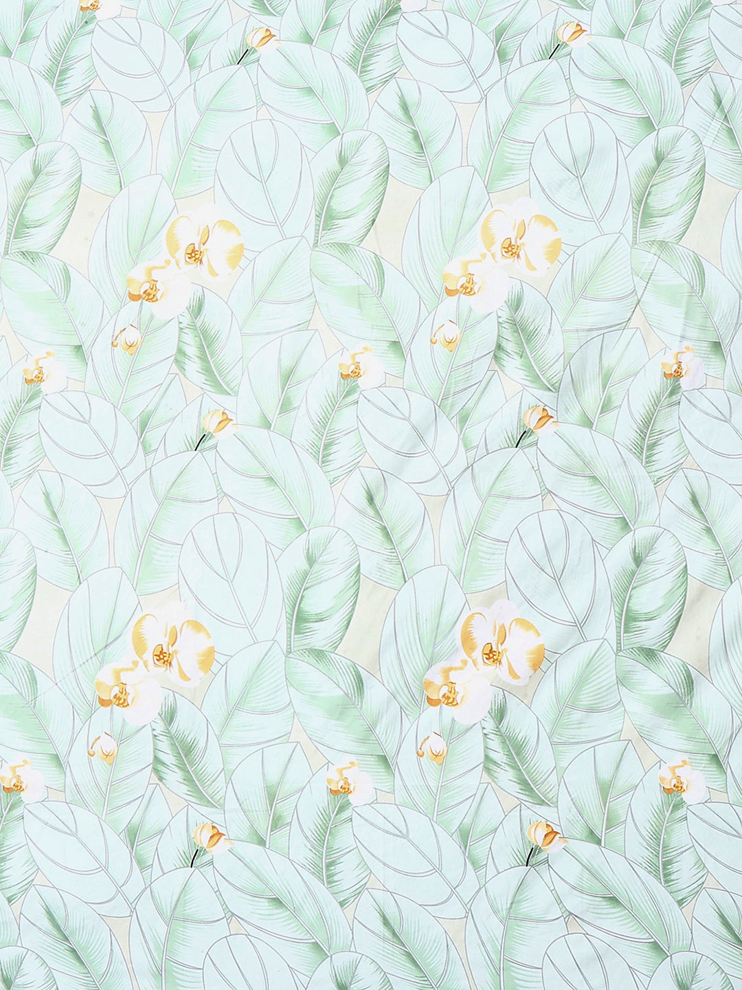 Printed Double Bed 130 GSM 4 Pc Bedding Set (1 Bedsheet, 1 AC Comforter & 2 Pillow Cover)