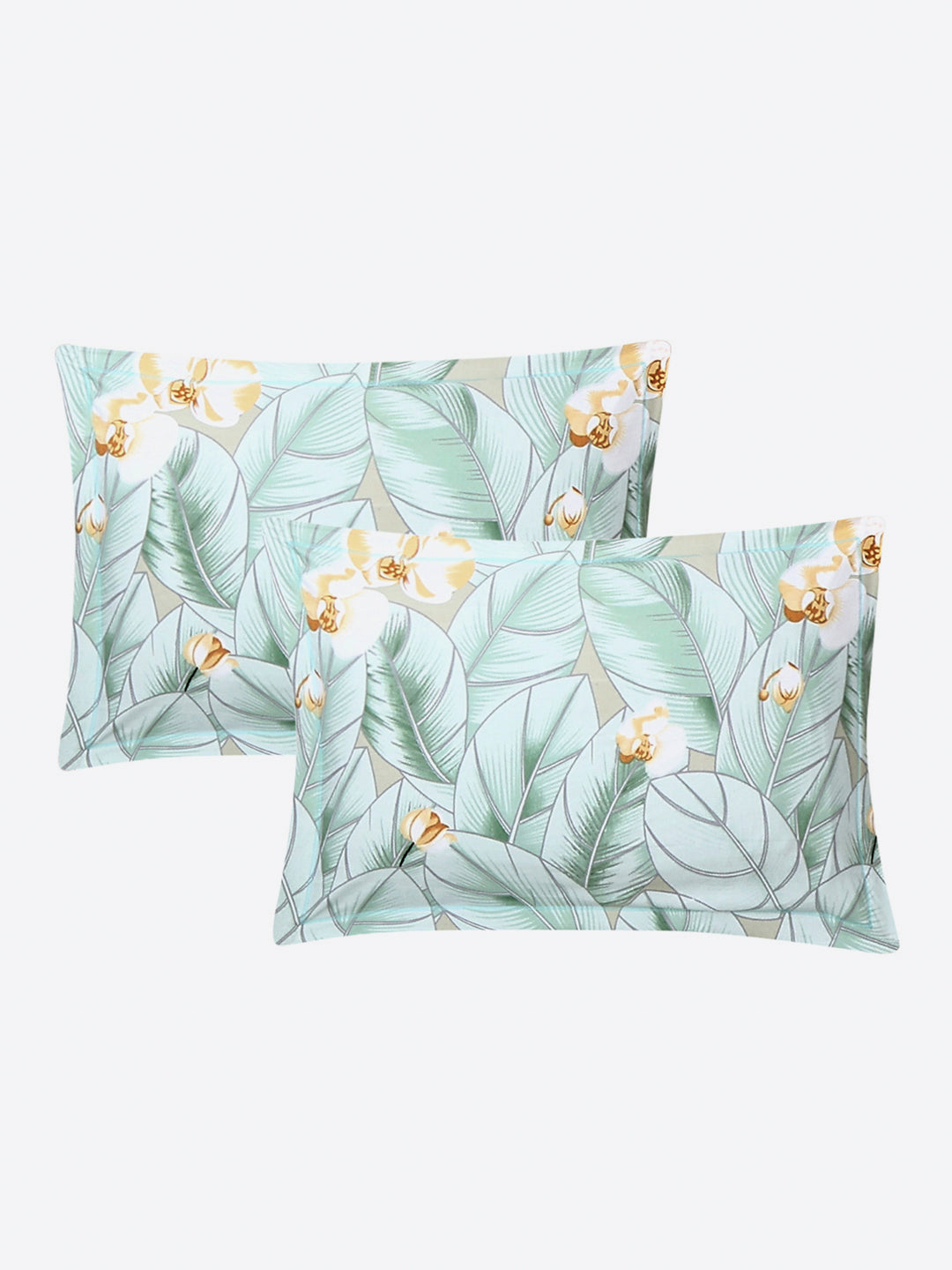 Printed Double Bed 130 GSM 4 Pc Bedding Set (1 Bedsheet, 1 AC Comforter & 2 Pillow Cover)