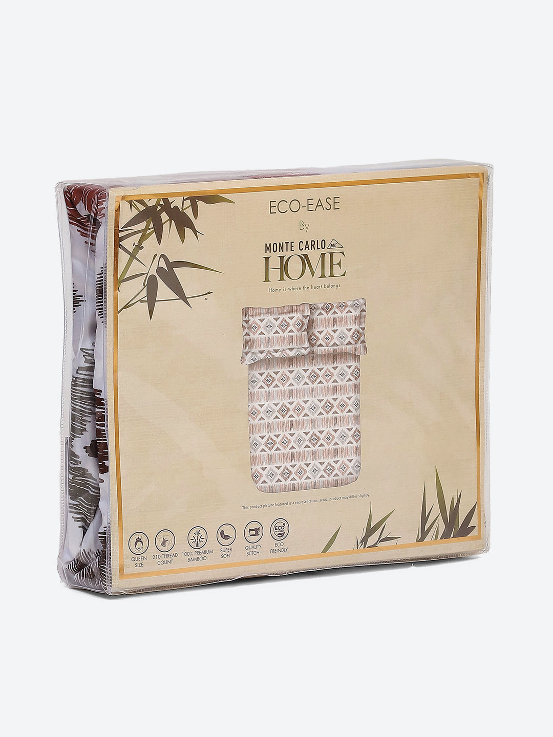 Printed Double Bed 210 GSM Duvet Cover - (Ecoease)