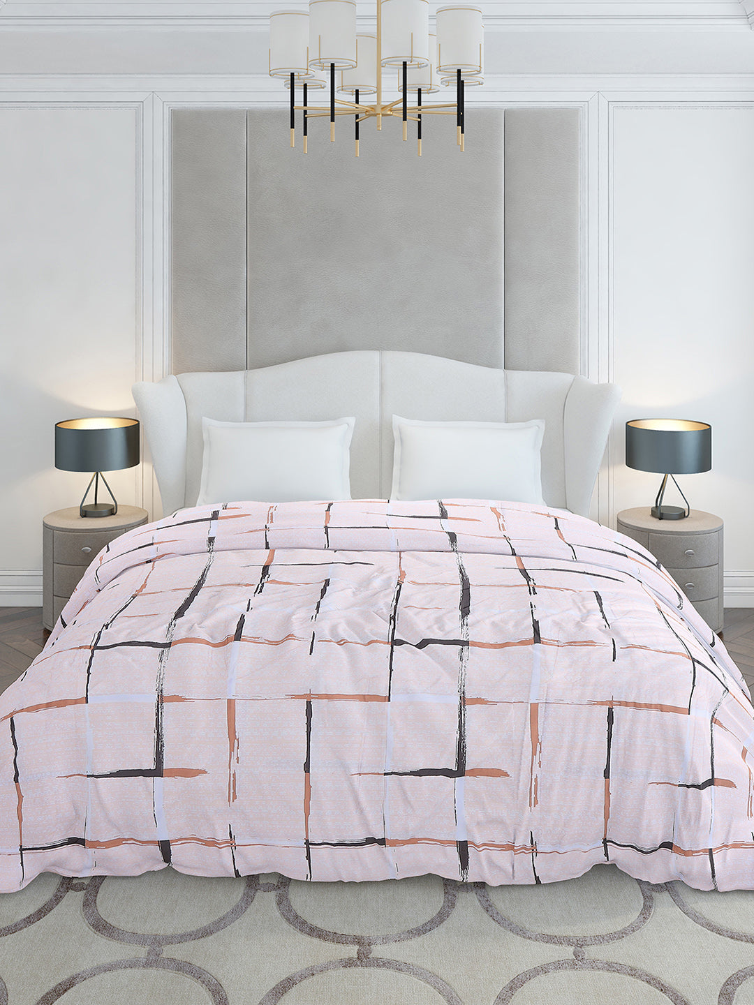 Printed Double Bed 210 GSM Duvet Cover - (Ecoease)