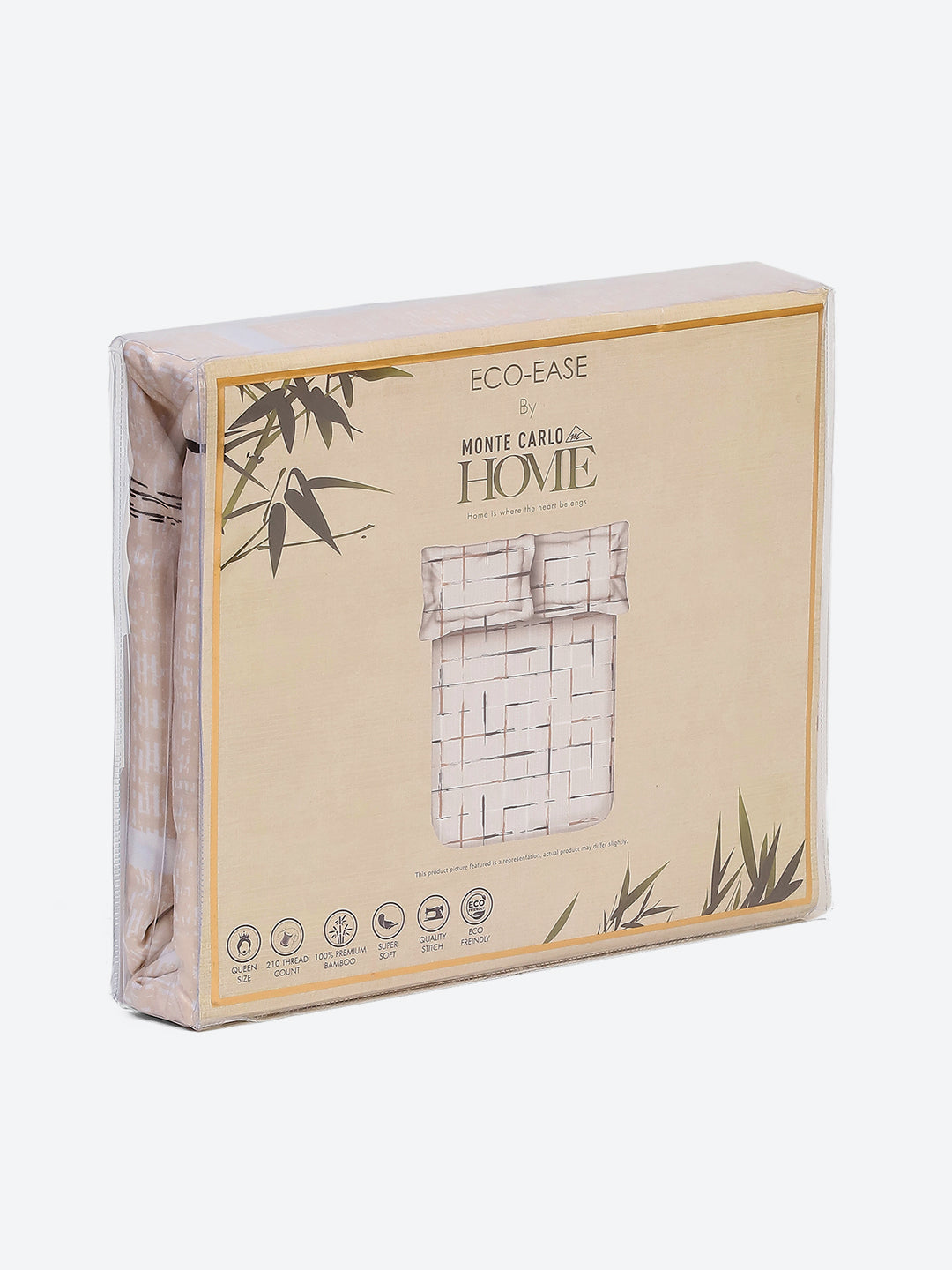 Printed Double Bed 210 GSM Duvet Cover - (Ecoease)