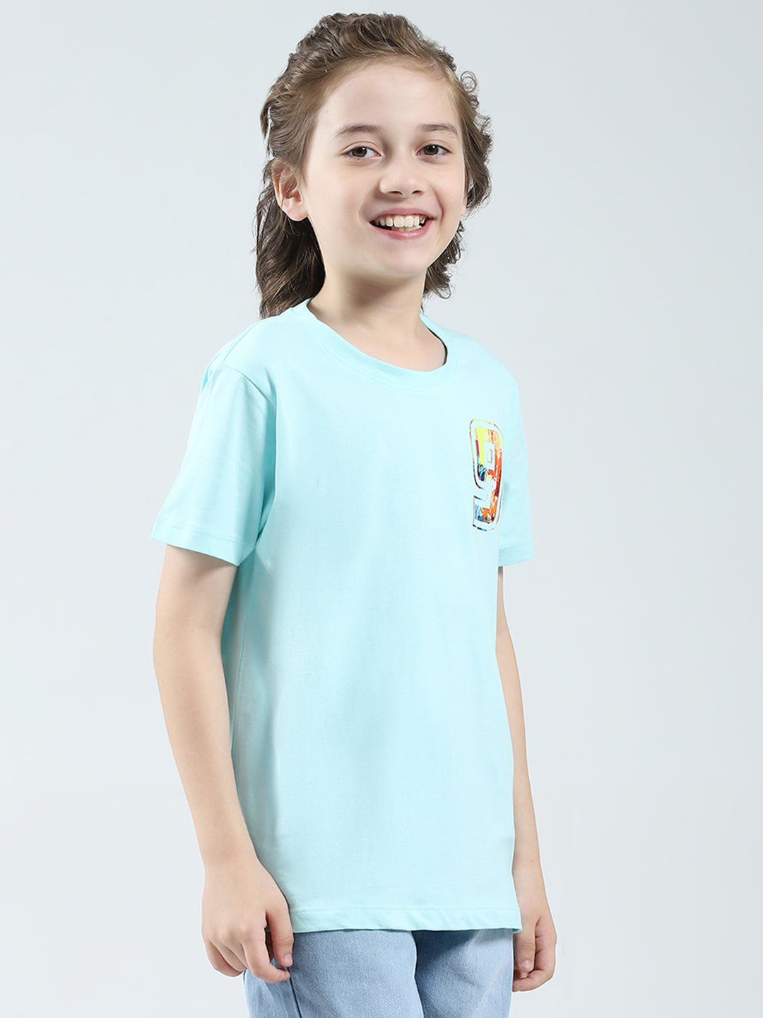 Boys Blue, Peach & Green Printed Round Neck Half Sleeve T-Shirt (Pack of 3)