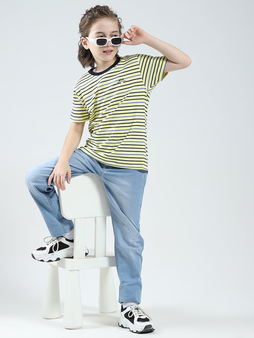 Boys Blue, Peach & Green Printed Round Neck Half Sleeve T-Shirt (Pack of 3)