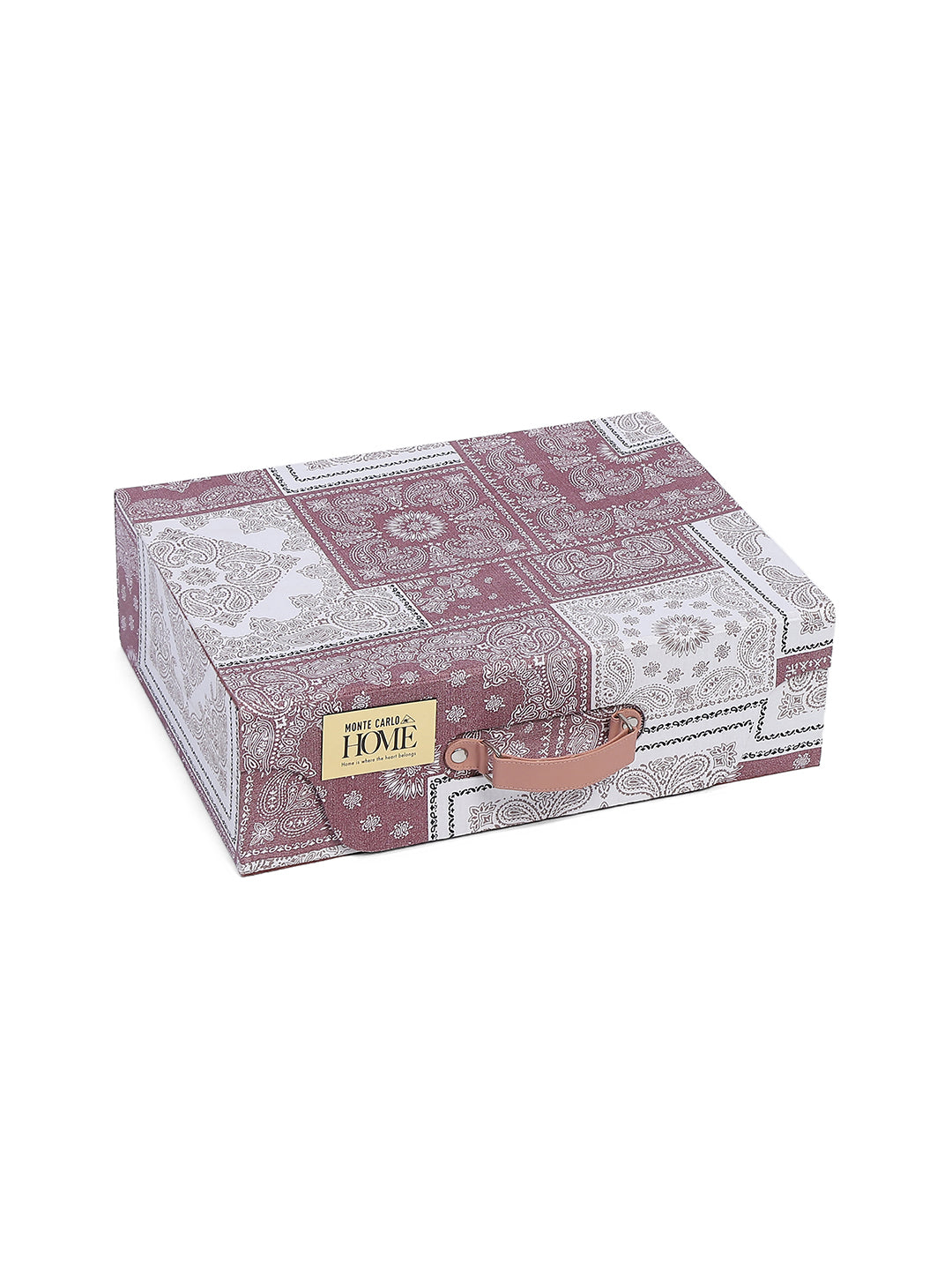 300 TC Cotton King Size Luxury 7 Pc Bedding Set (Heritage)