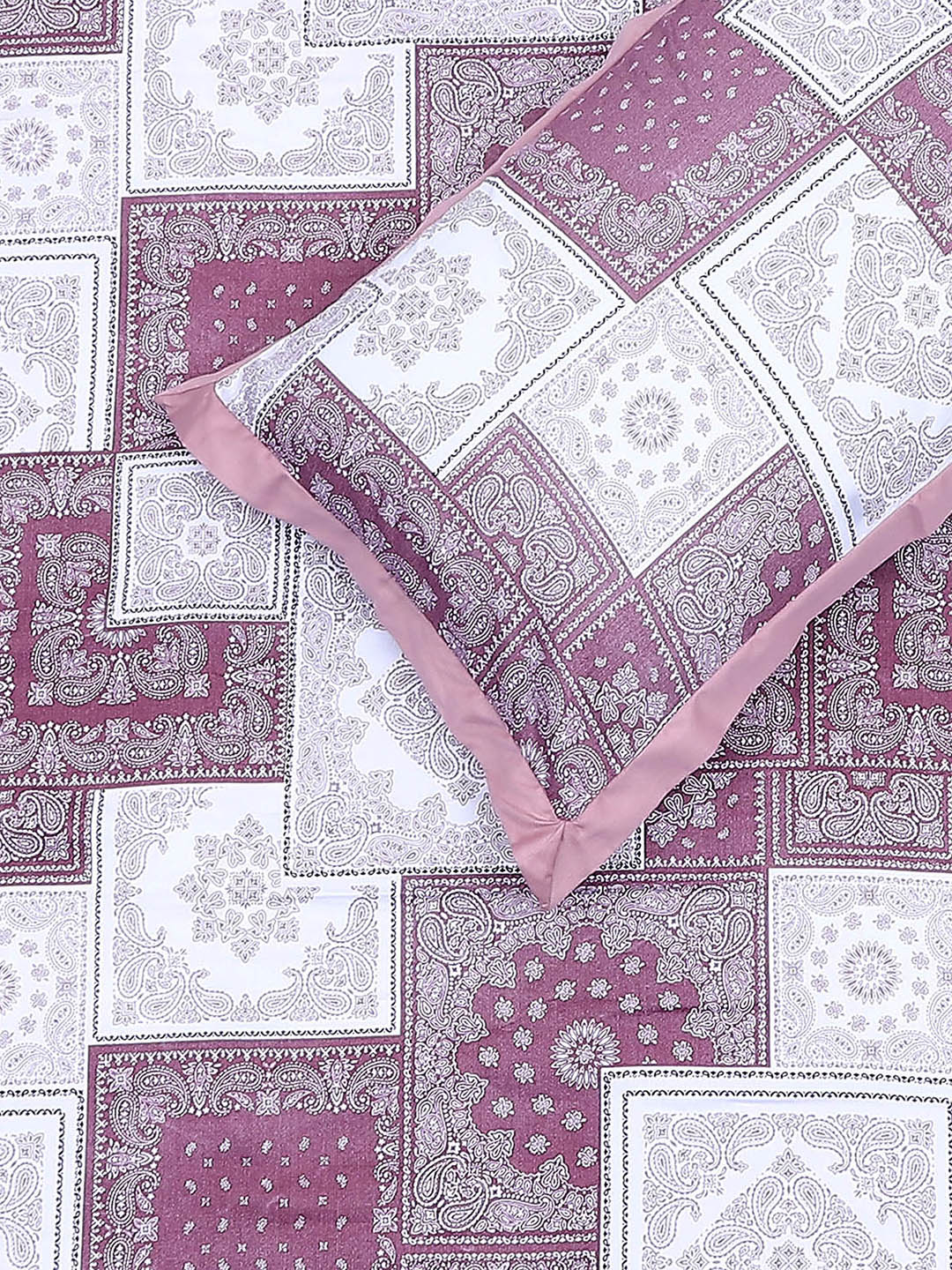 300 TC Cotton King Size Luxury 7 Pc Bedding Set (Heritage)