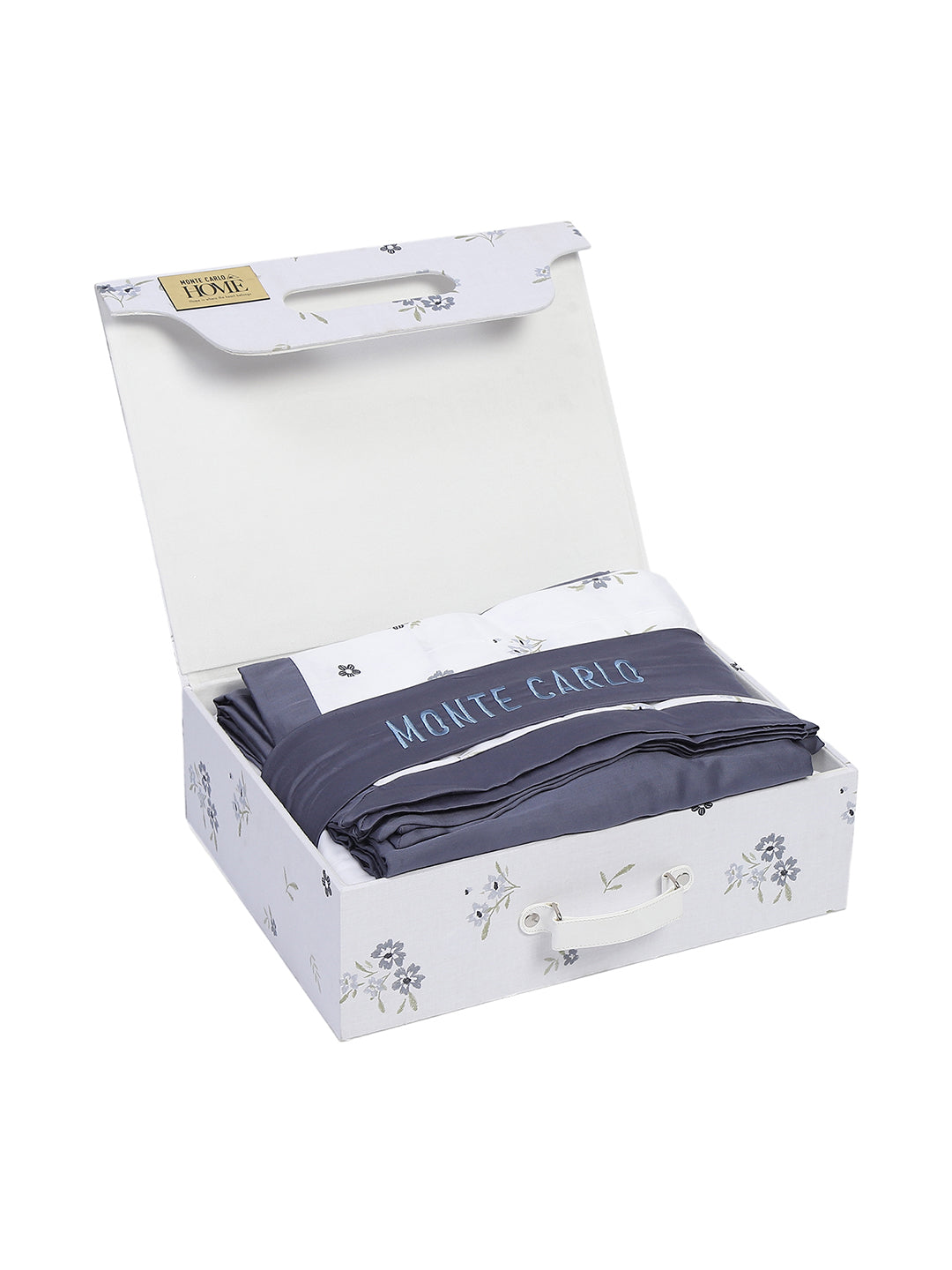 300 TC Cotton King Size Luxury 7 Pc Bedding Set (Heritage)