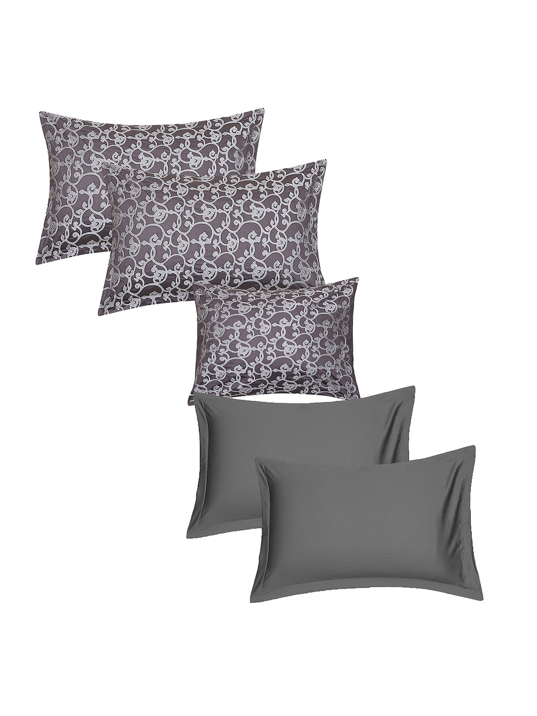 400 TC Cotton King Size Luxury 10 Pc Bedding Set (Matrix)