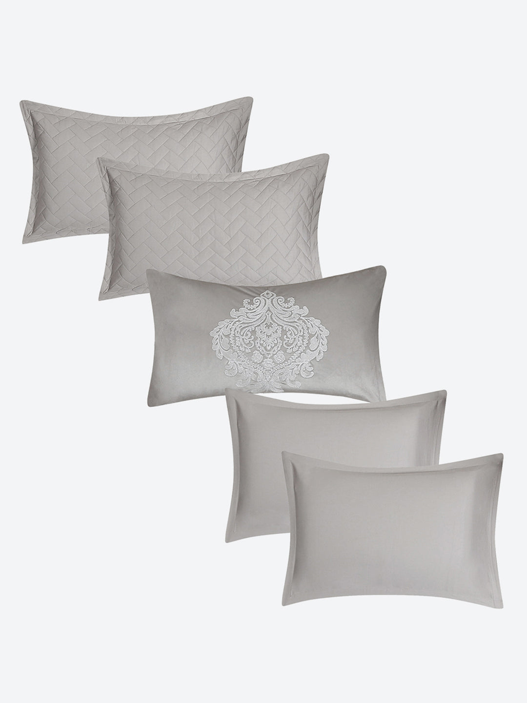 300 TC Cotton King Size Luxury 11 Pc Bedding Set (Trousseau)