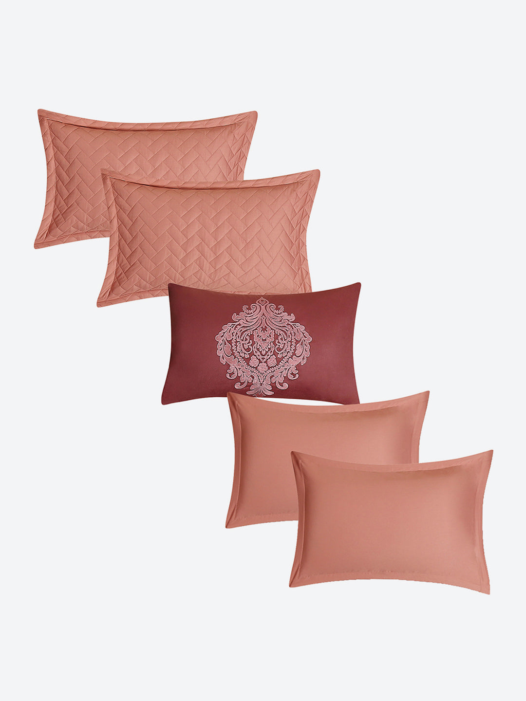 300 TC Cotton King Size Luxury 11 Pc Bedding Set (Trousseau)