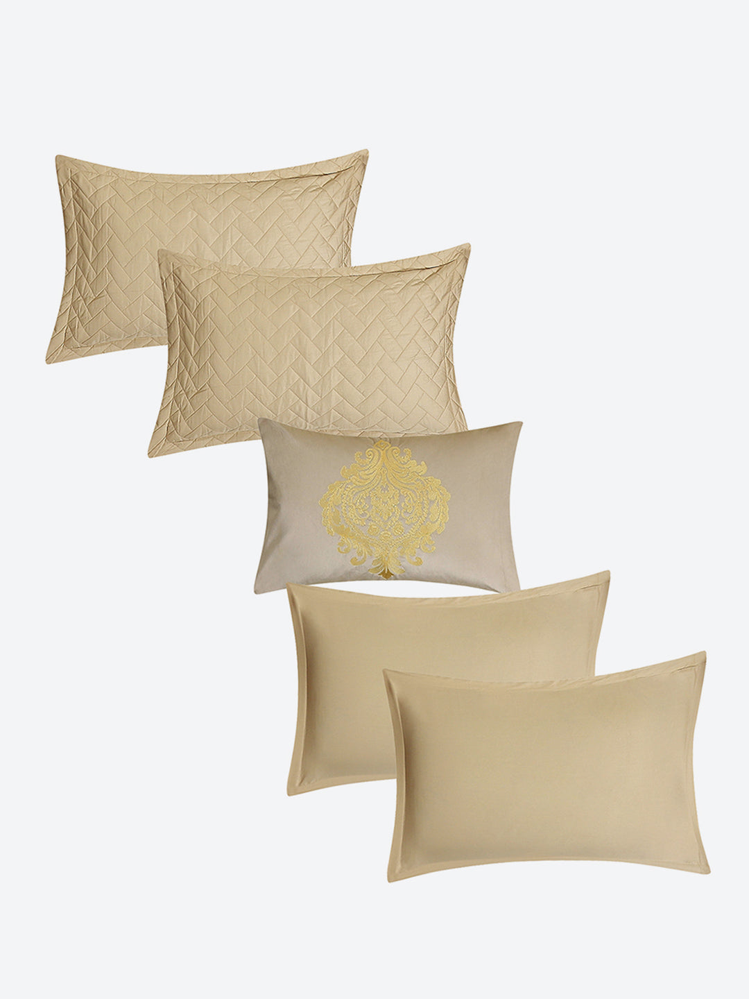 300 TC Cotton King Size Luxury 11 Pc Bedding Set (Trousseau)