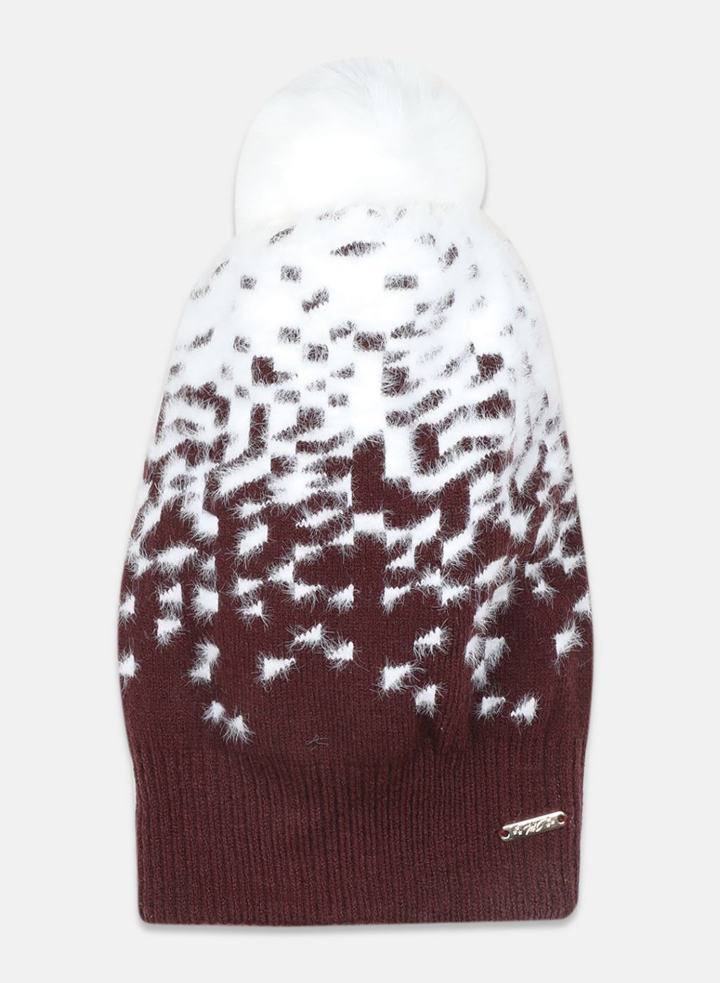 Women Pink Self Design Cap